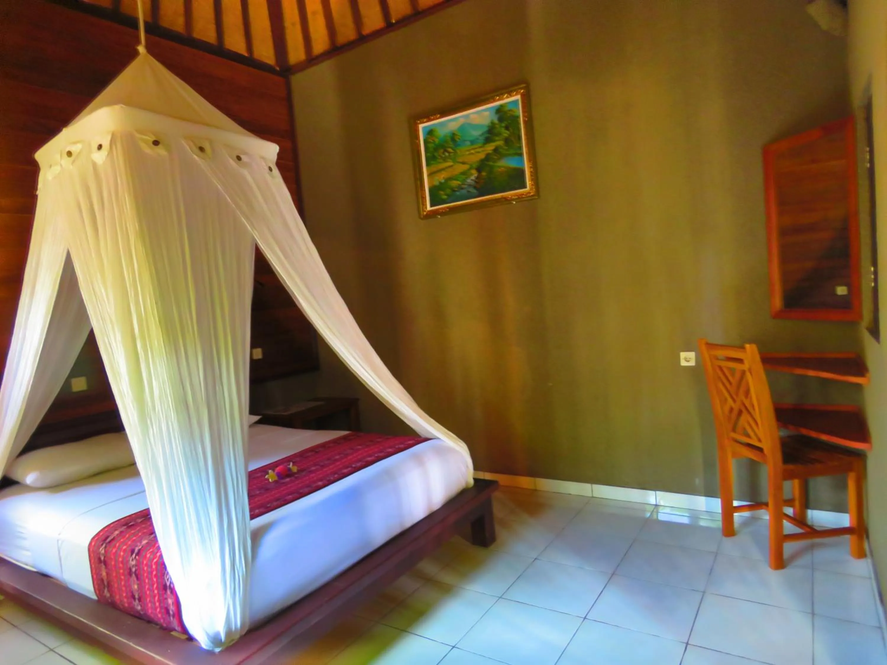Bedroom, Bed in Suka Sari Cottages