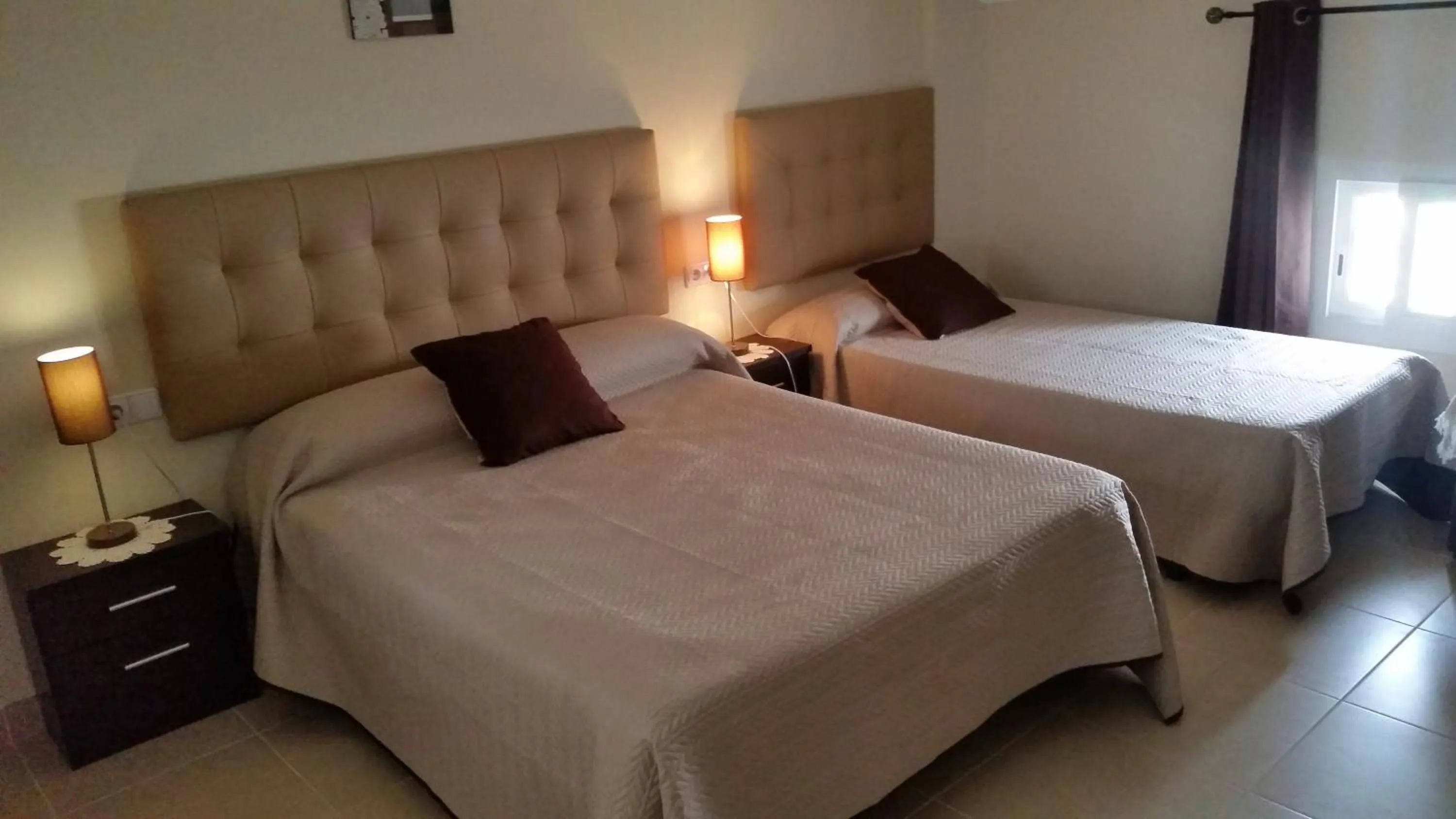 Bed in Hostal Málaga