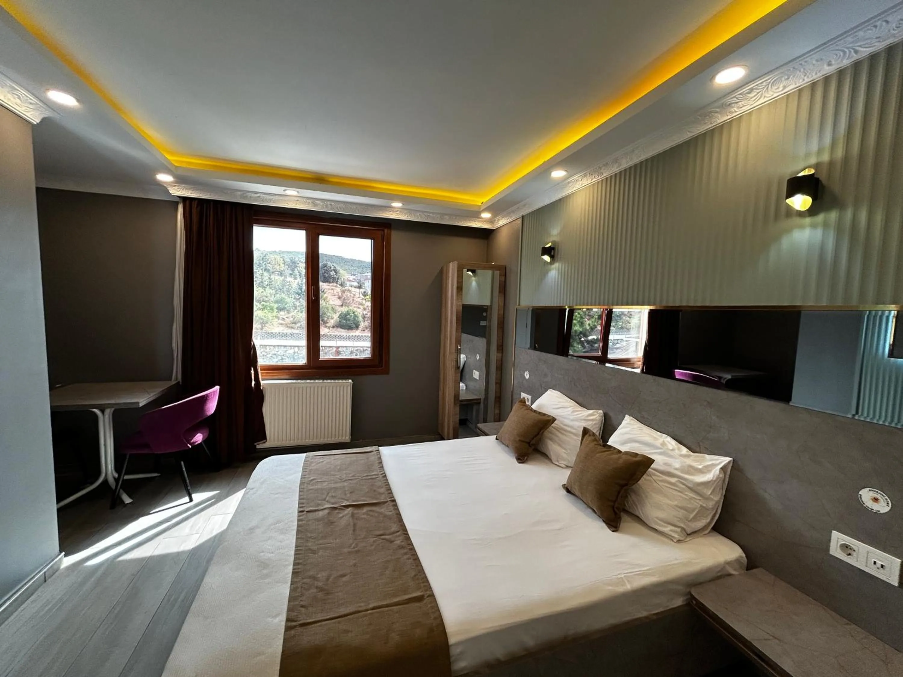 Bed in Sahrakent Otel Ataşehir