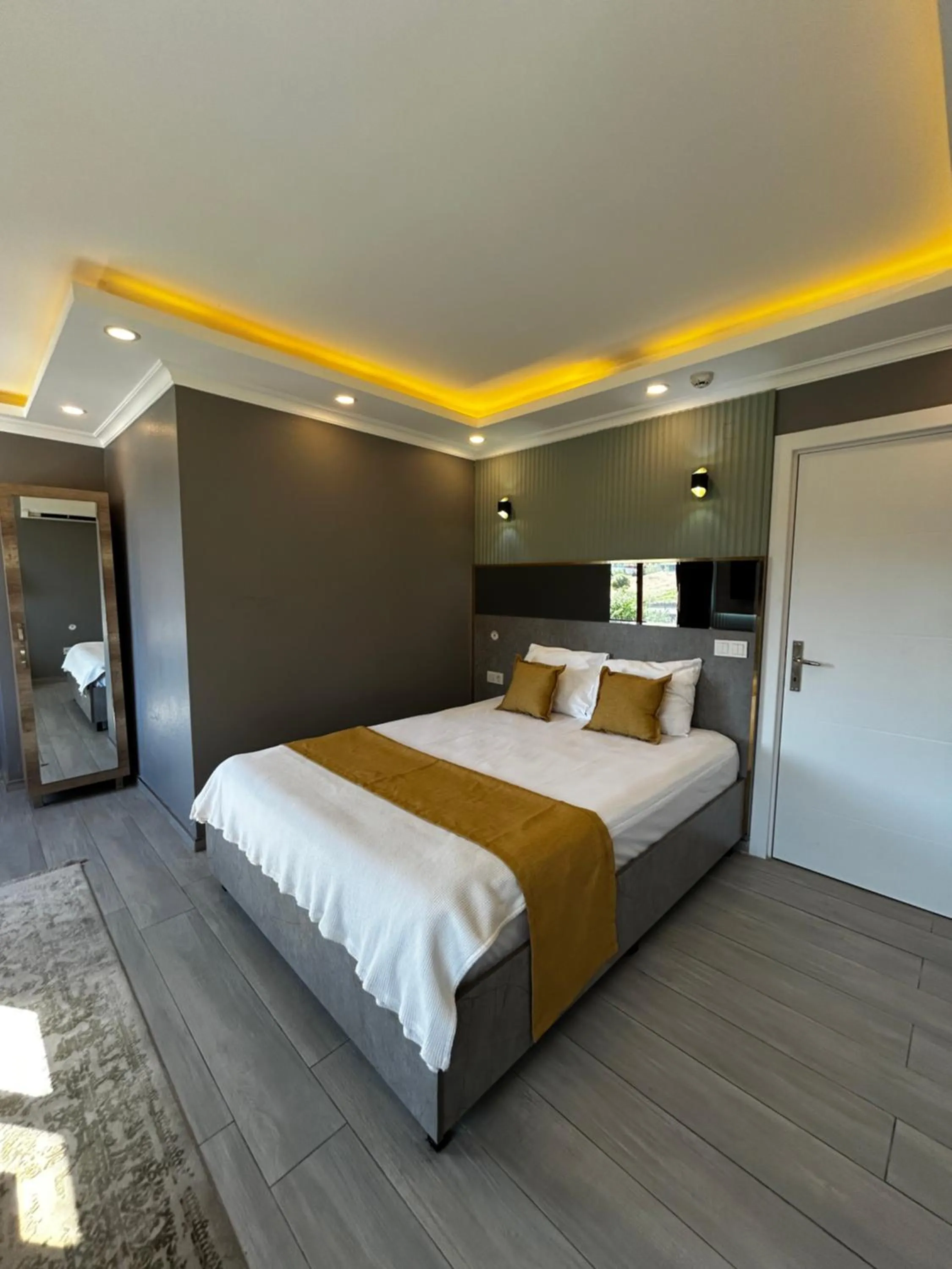 Bed in Sahrakent Otel Ataşehir