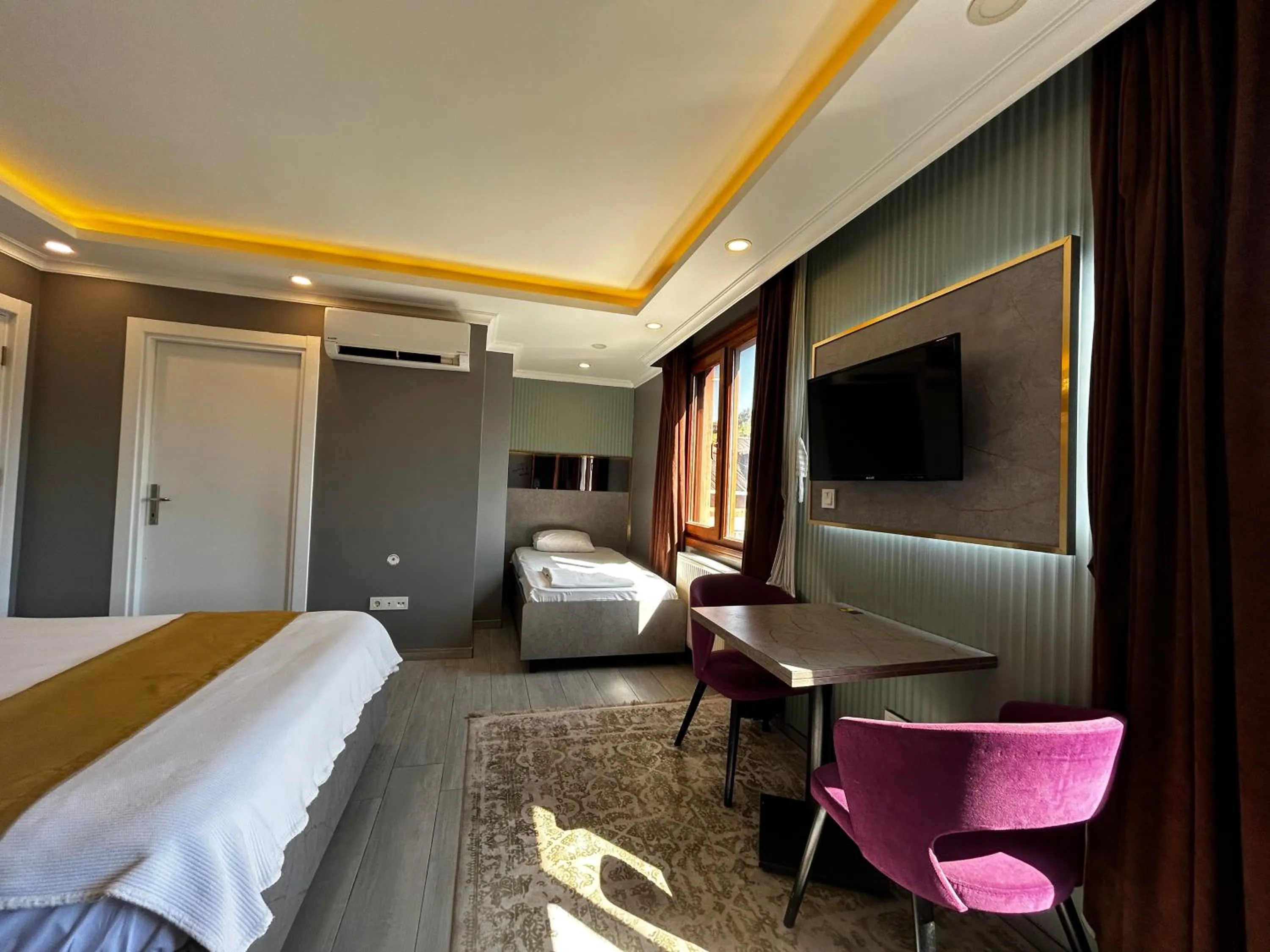 Bed in Sahrakent Otel Ataşehir