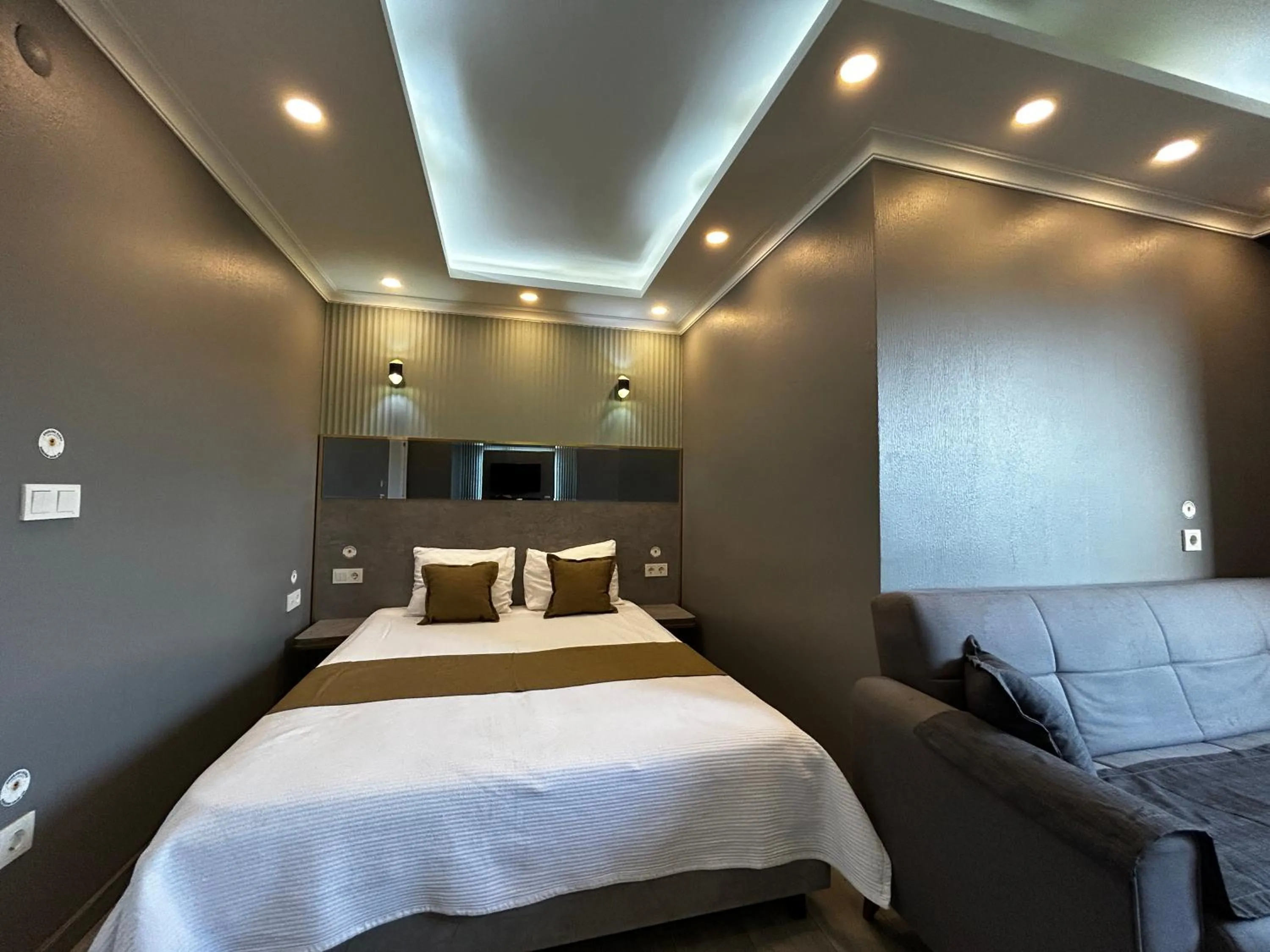 Bed in Sahrakent Otel Ataşehir