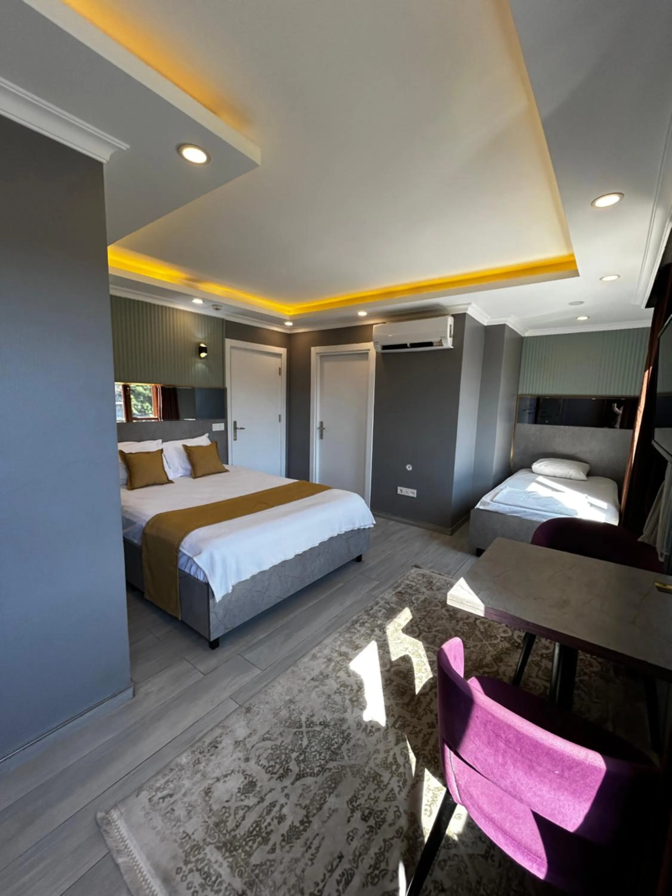 Bed in Sahrakent Otel Ataşehir