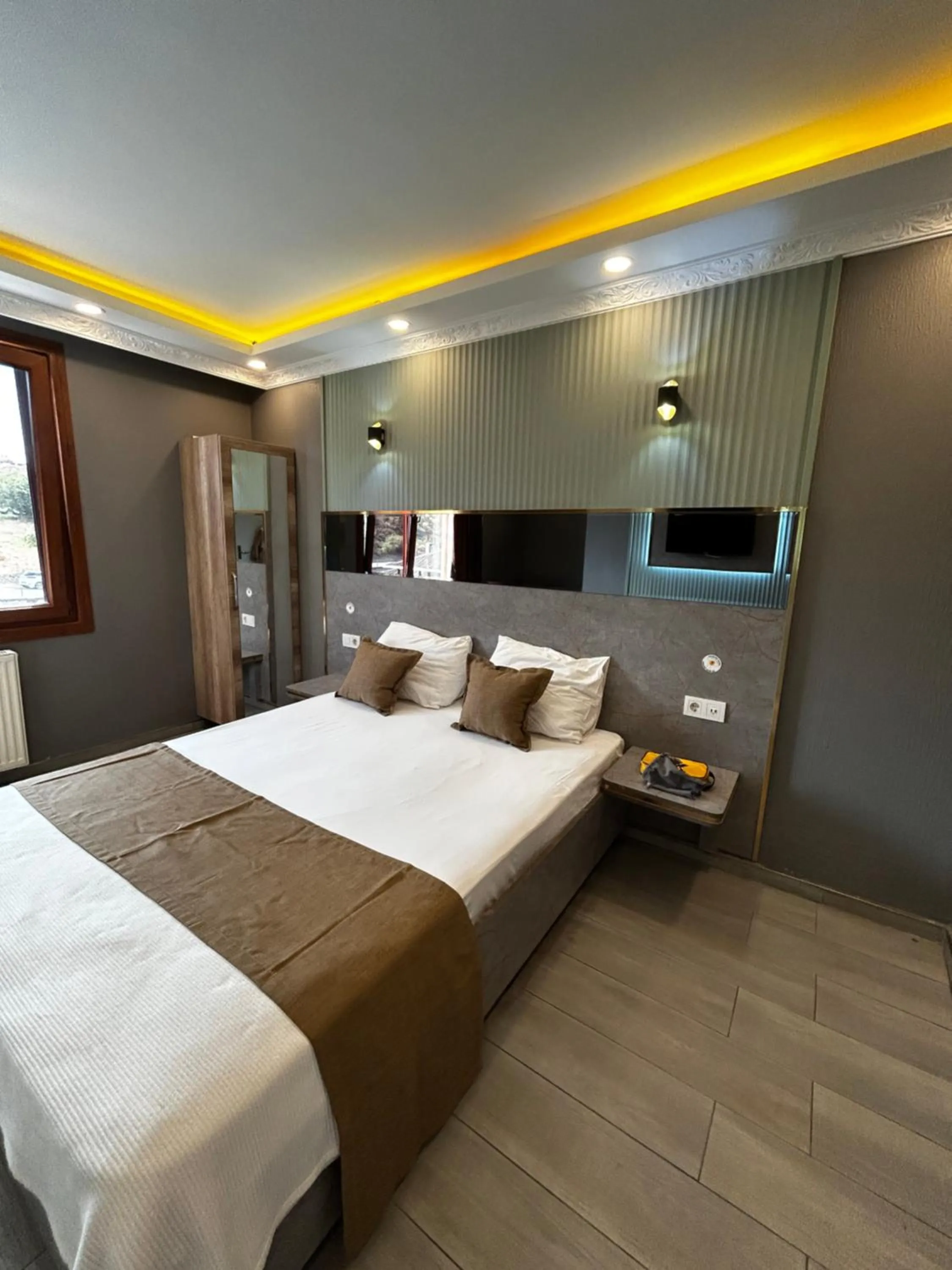 Bed in Sahrakent Otel Ataşehir