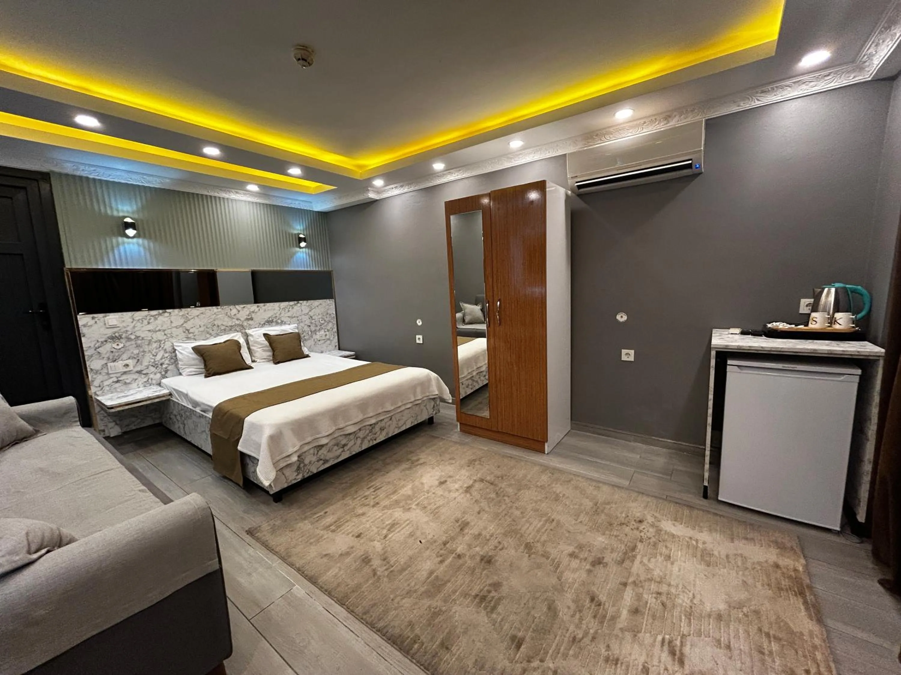 Bed in Sahrakent Otel Ataşehir