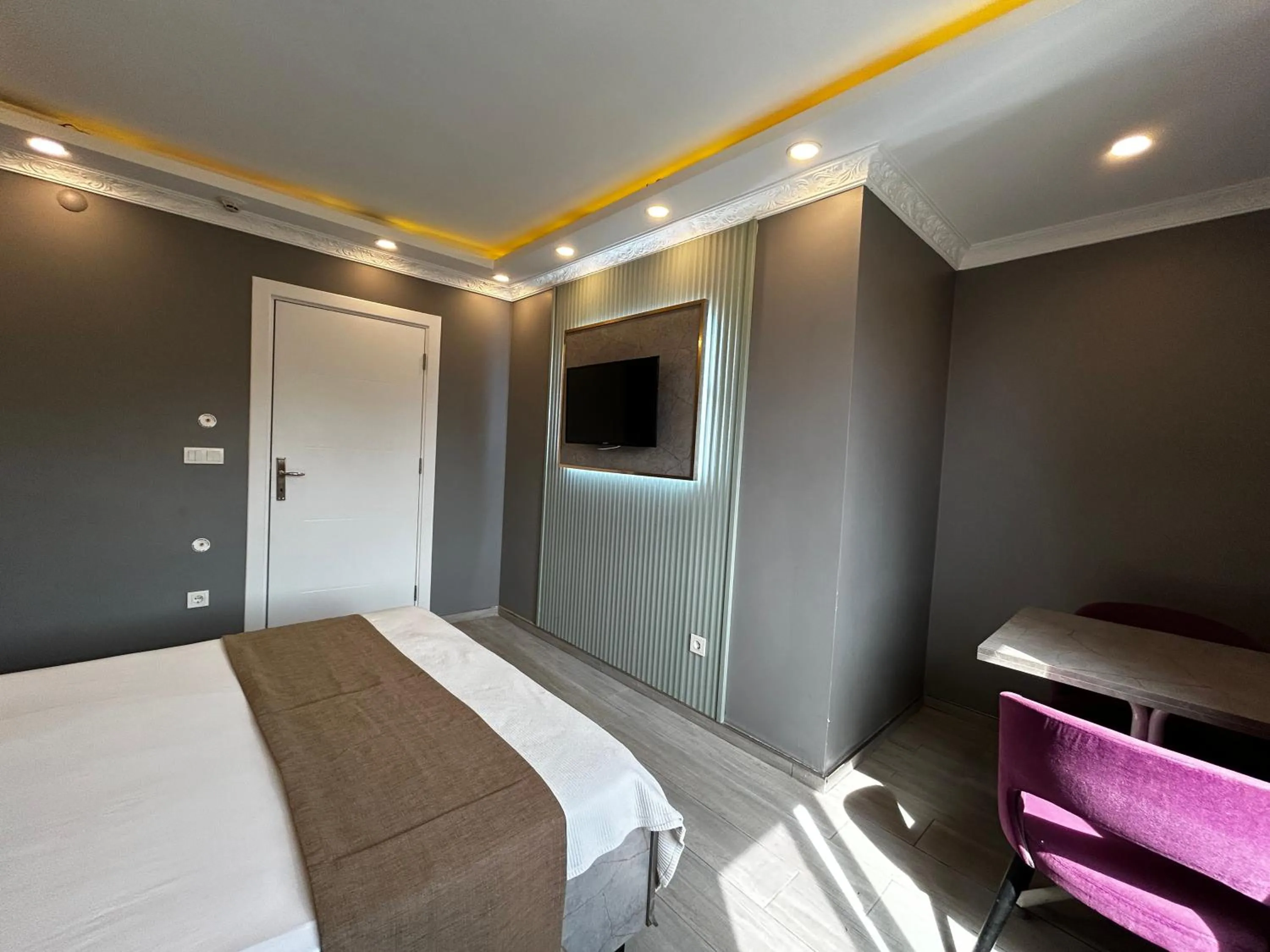 Bed in Sahrakent Otel Ataşehir