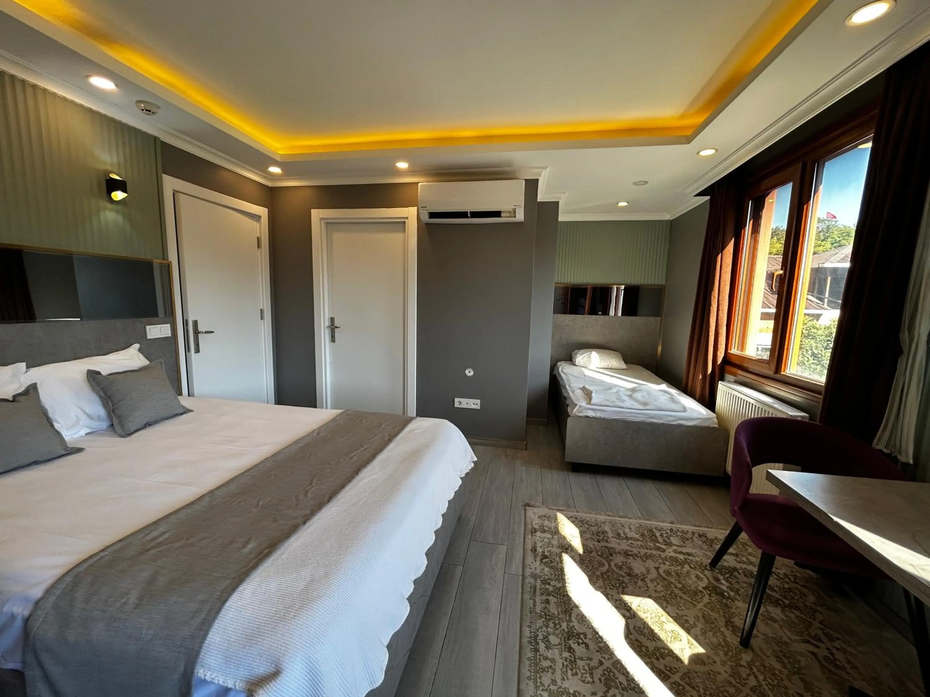 Bed in Sahrakent Otel Ataşehir