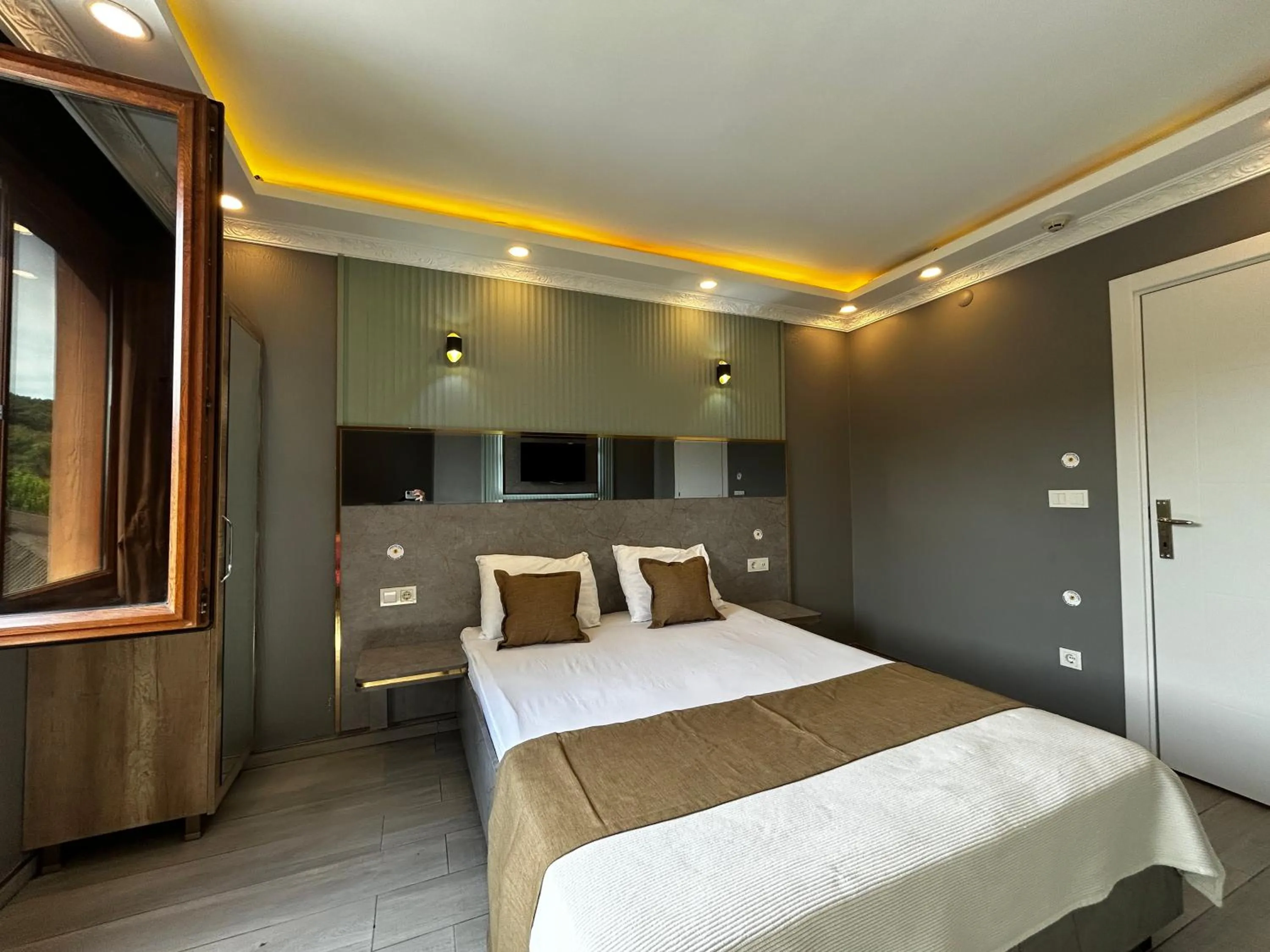 Bed in Sahrakent Otel Ataşehir