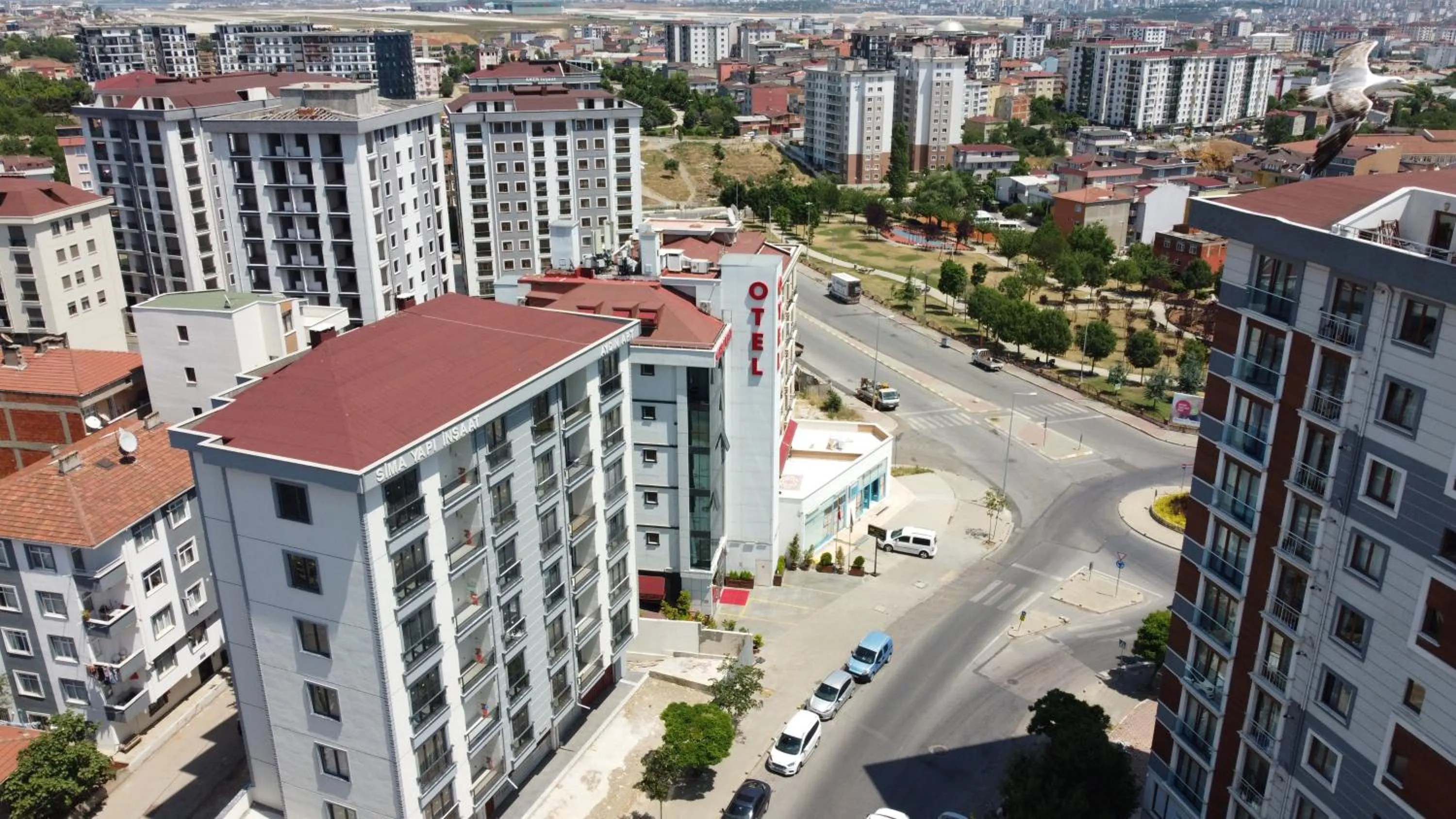Quiet street view in Sahrakent Otel Ataşehir