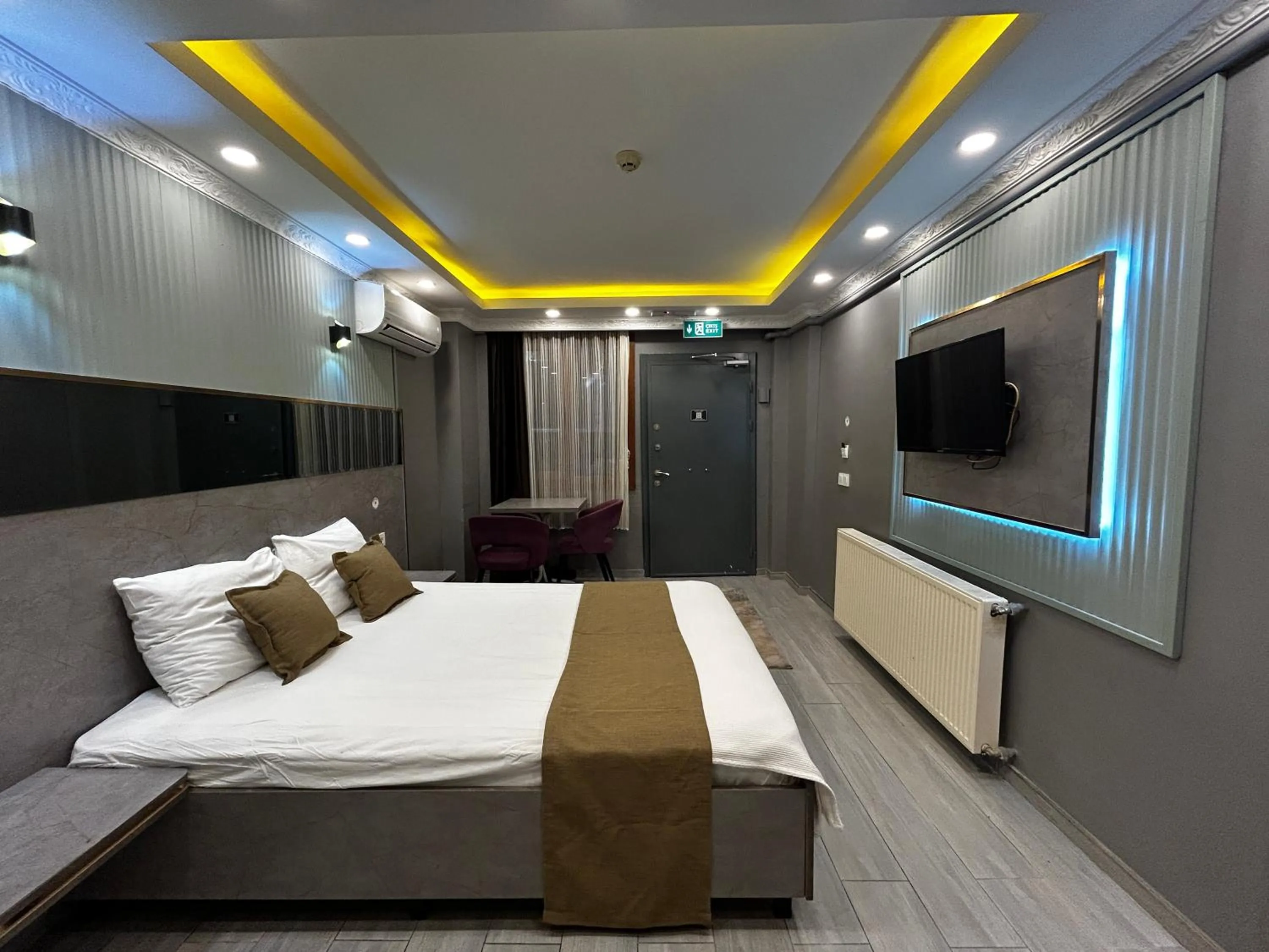 Bed in Sahrakent Otel Ataşehir