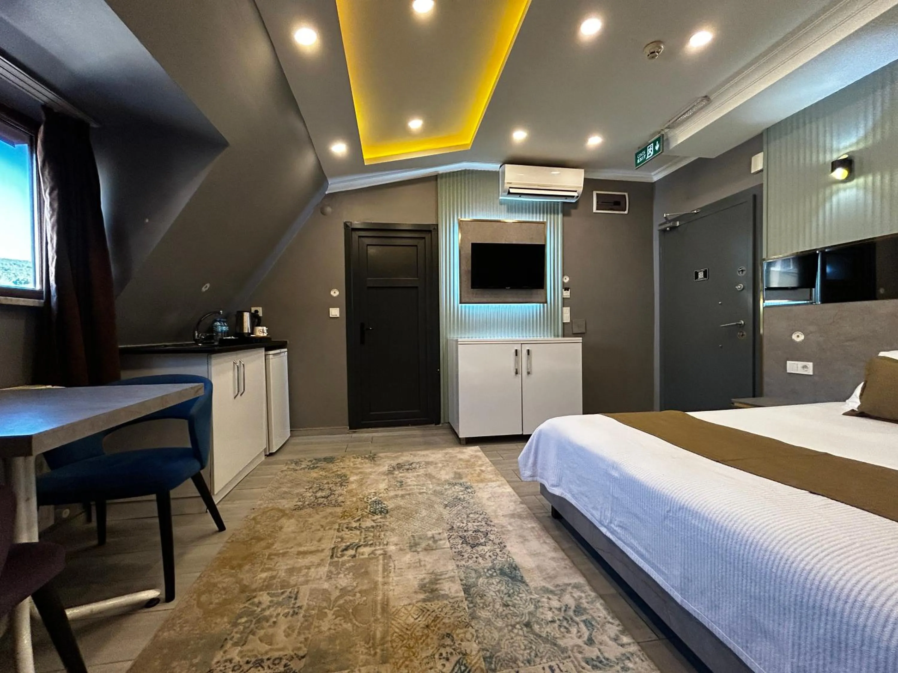 Bed in Sahrakent Otel Ataşehir