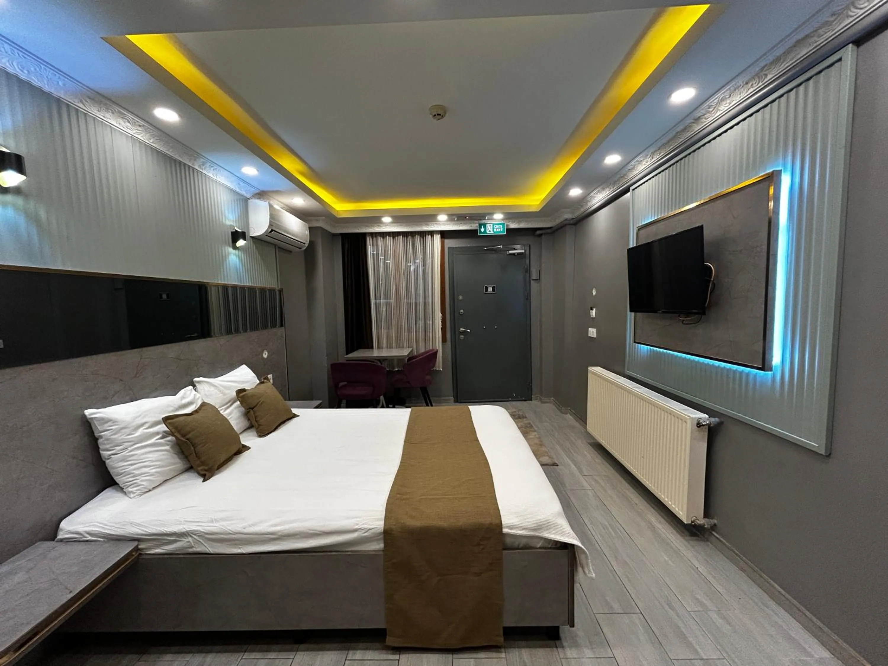 Bed in Sahrakent Otel Ataşehir