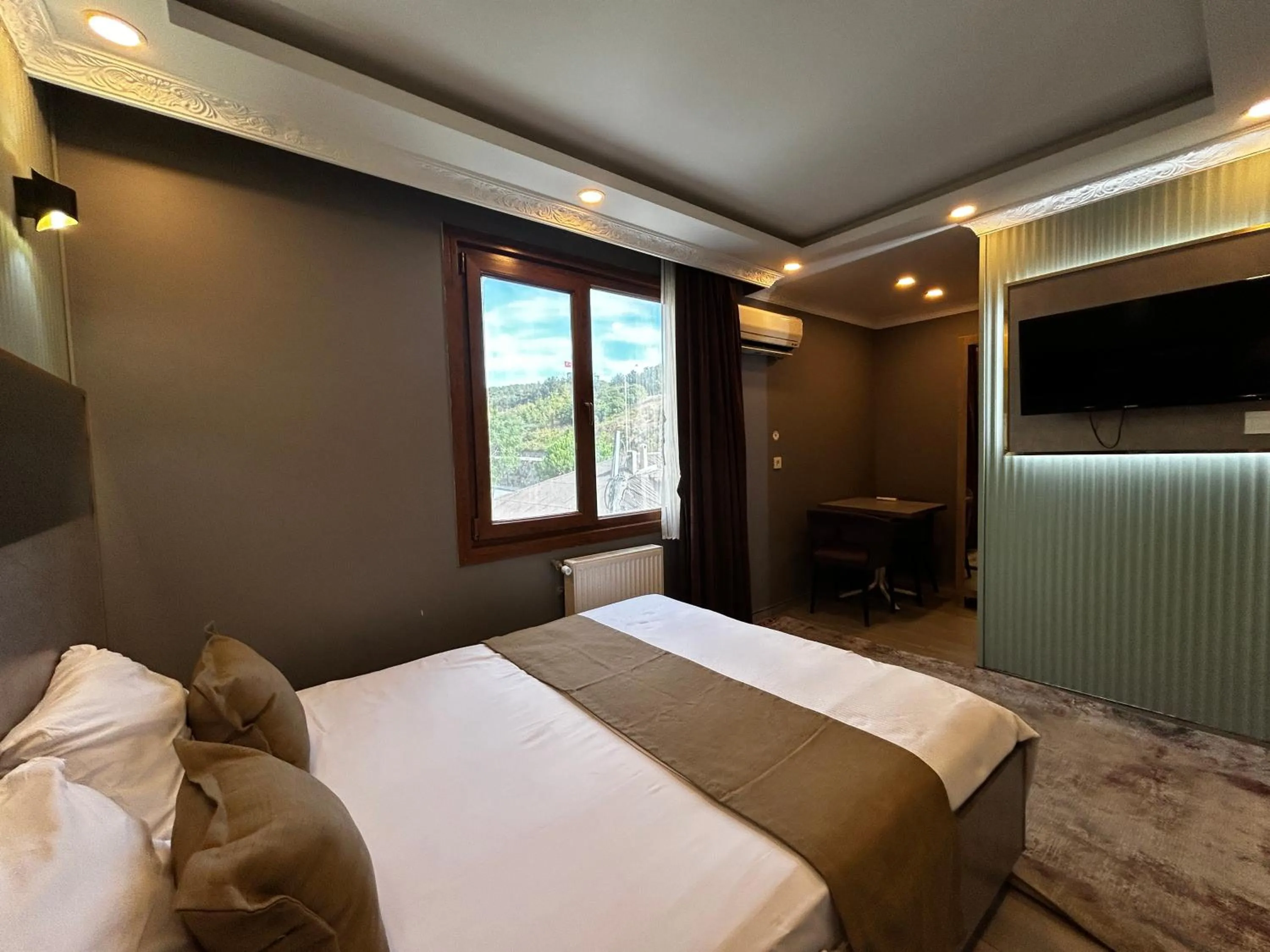 Bed in Sahrakent Otel Ataşehir