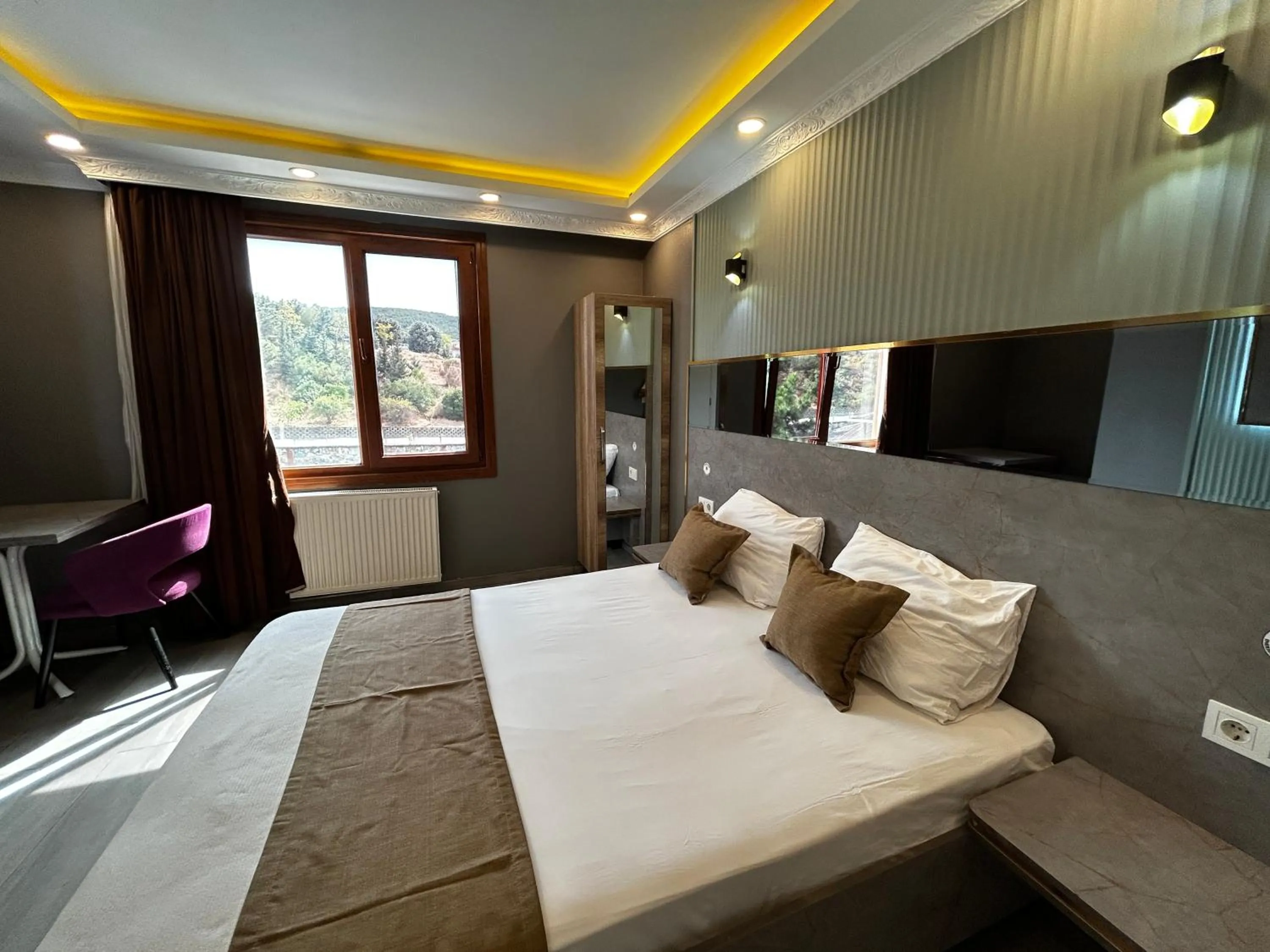 Bed in Sahrakent Otel Ataşehir