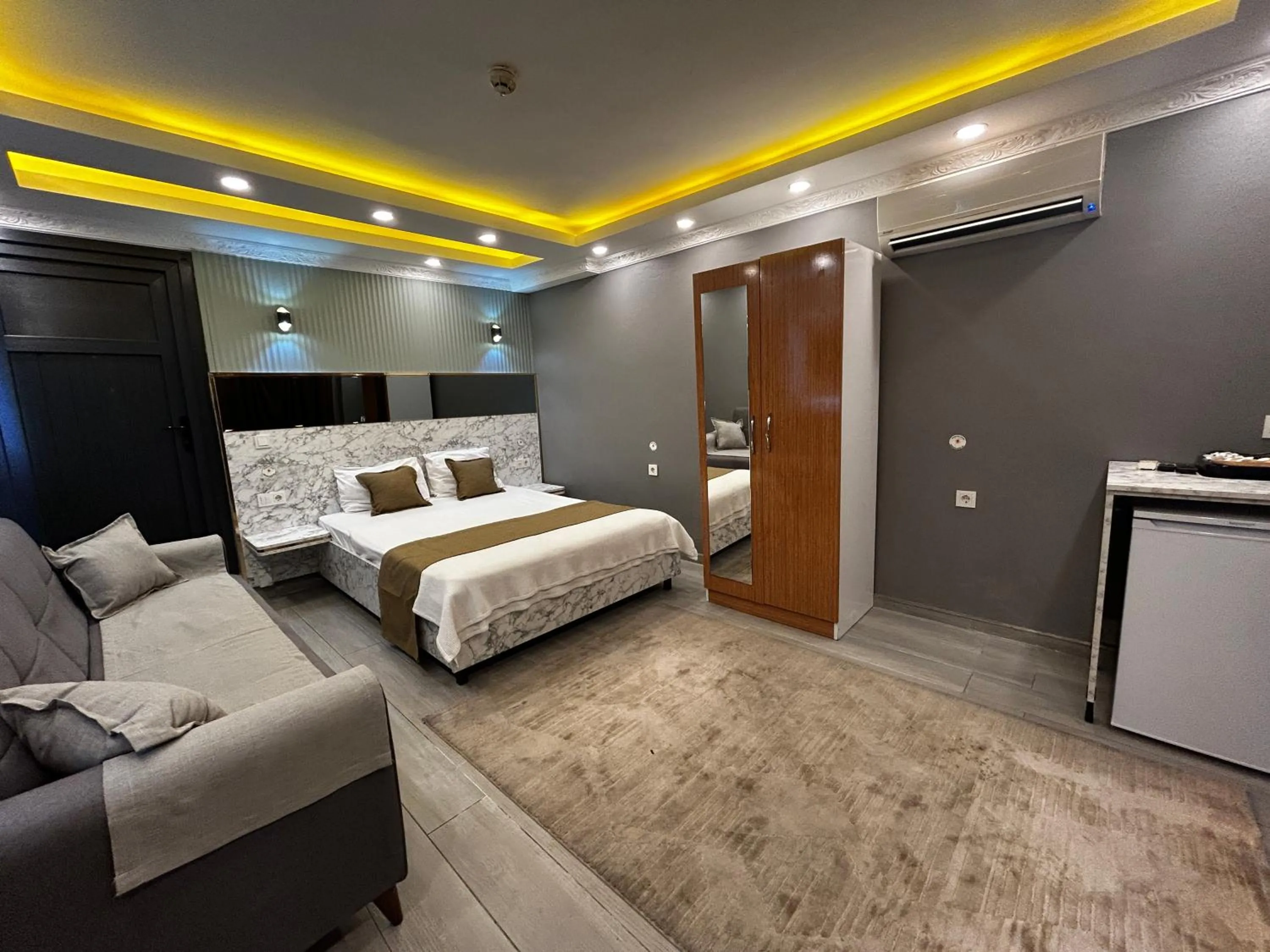 Bed in Sahrakent Otel Ataşehir