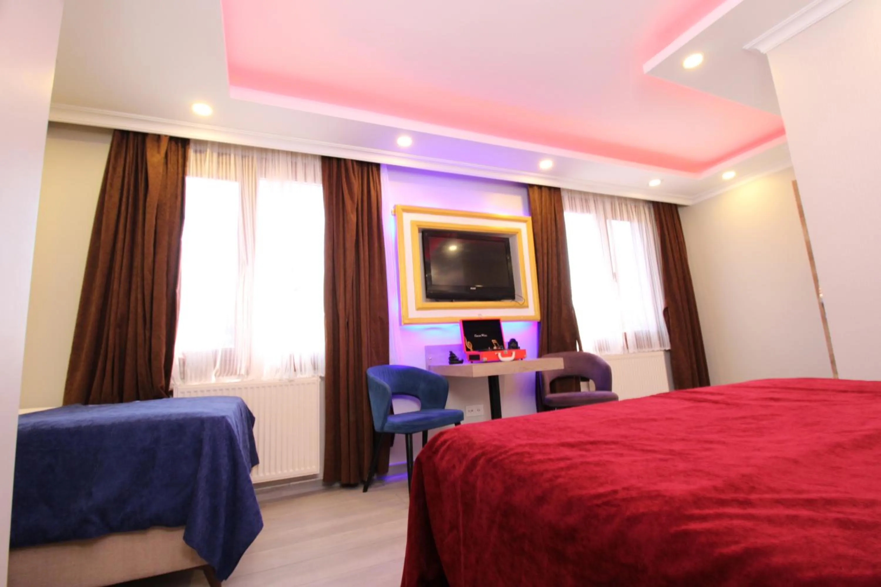 Bed in Sahrakent Otel Ataşehir