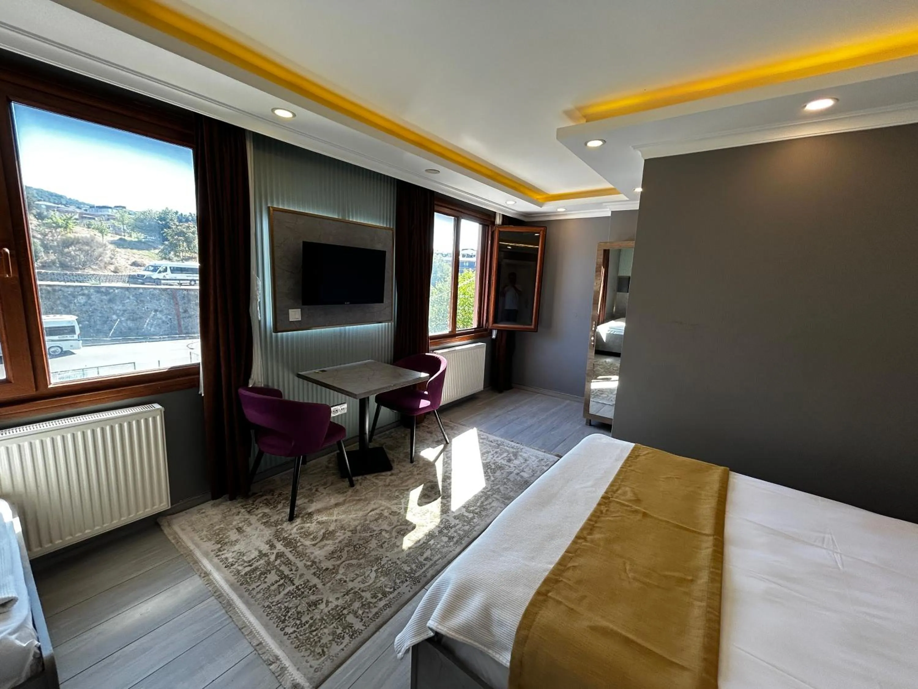 Bed in Sahrakent Otel Ataşehir