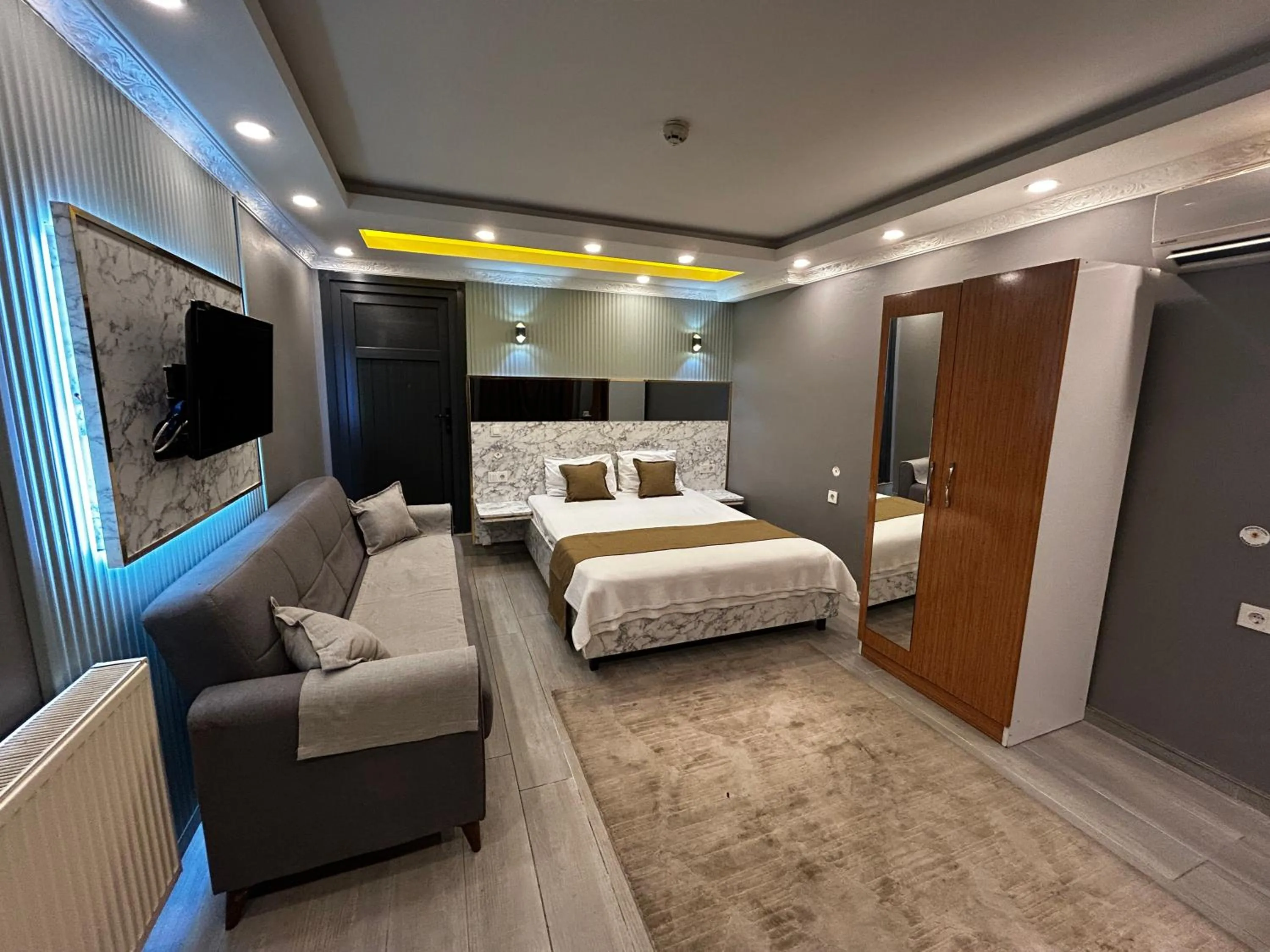 Bed in Sahrakent Otel Ataşehir