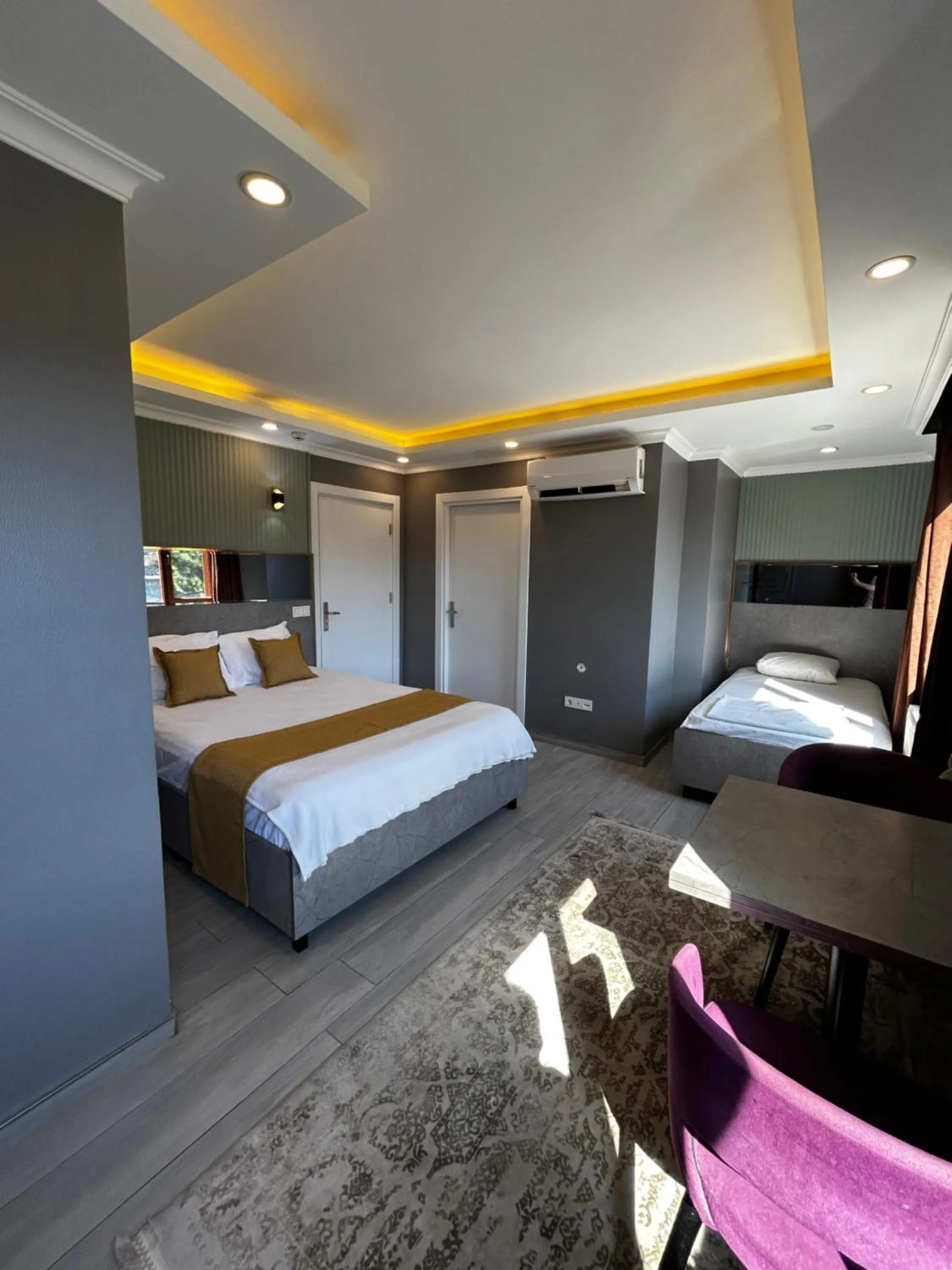 Bed in Sahrakent Otel Ataşehir