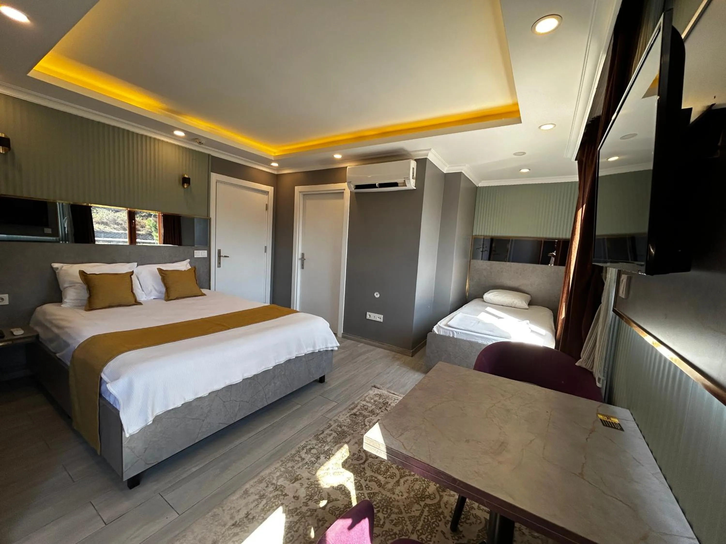 Bed in Sahrakent Otel Ataşehir