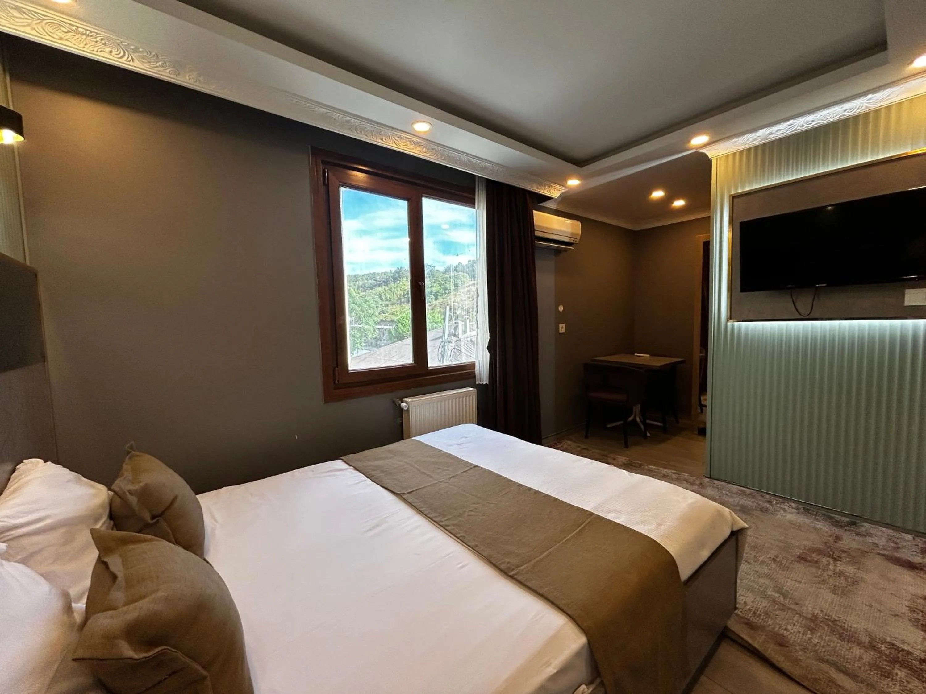 Bed in Sahrakent Otel Ataşehir