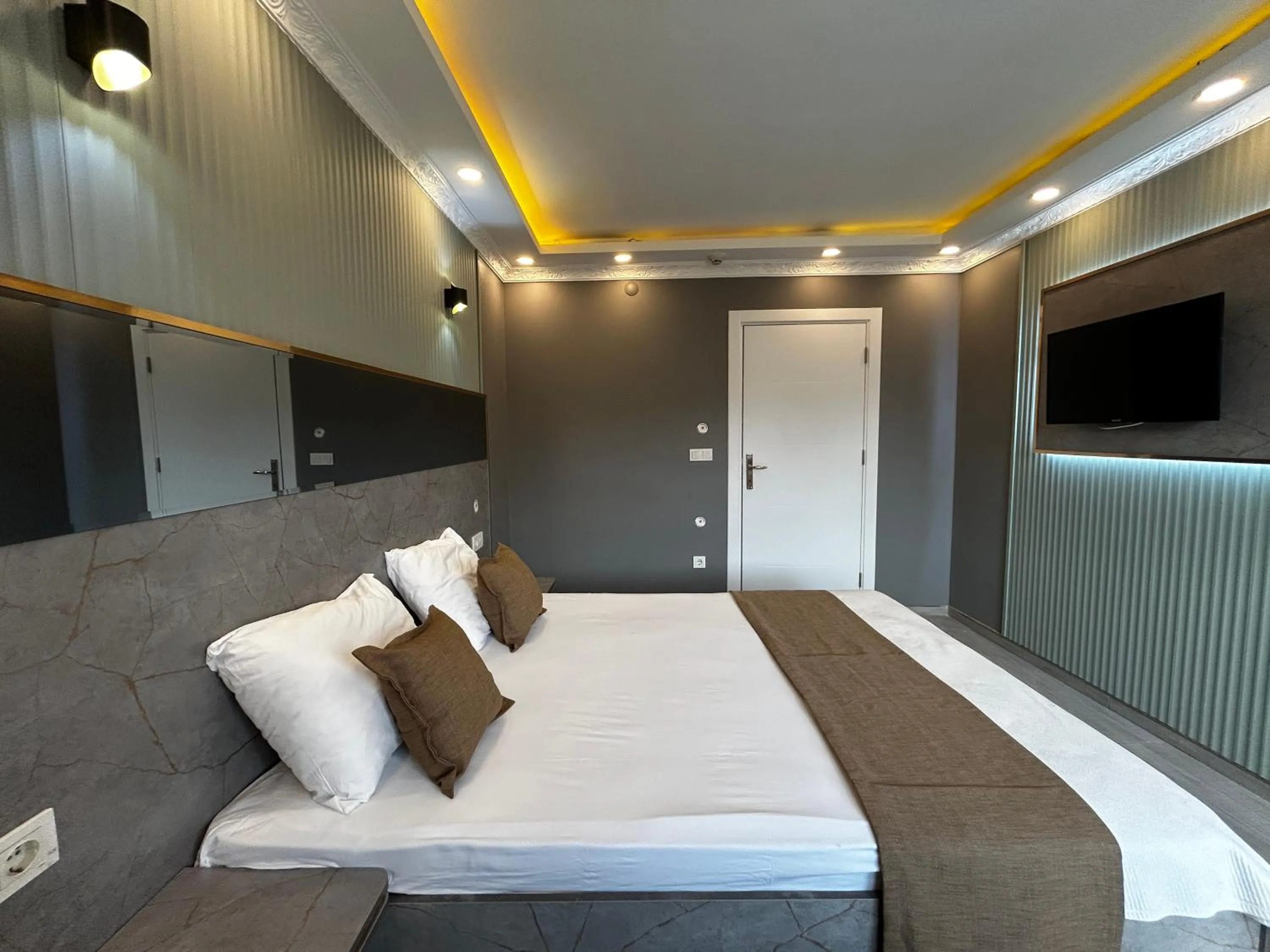 Bed in Sahrakent Otel Ataşehir