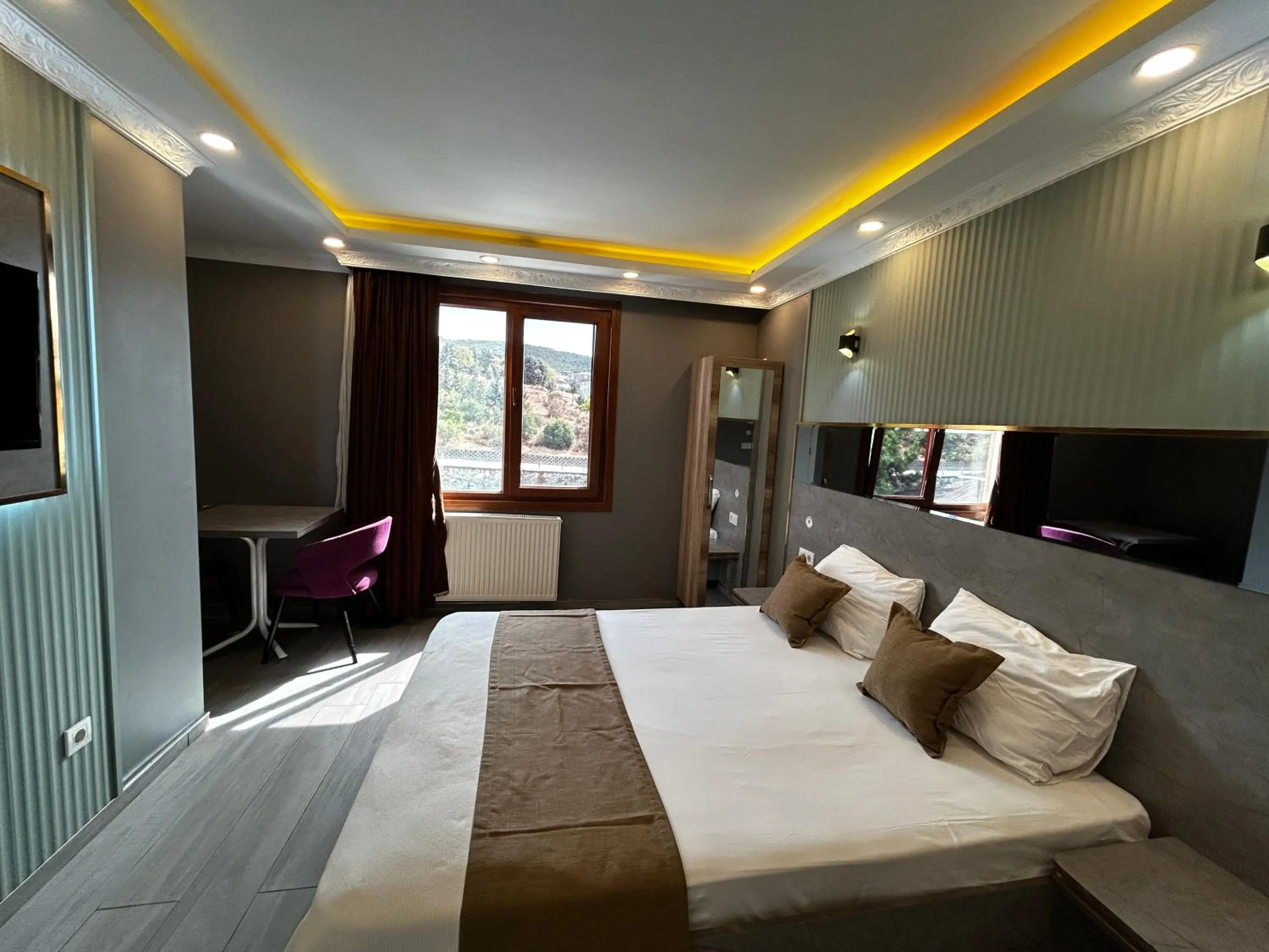 Bed in Sahrakent Otel Ataşehir