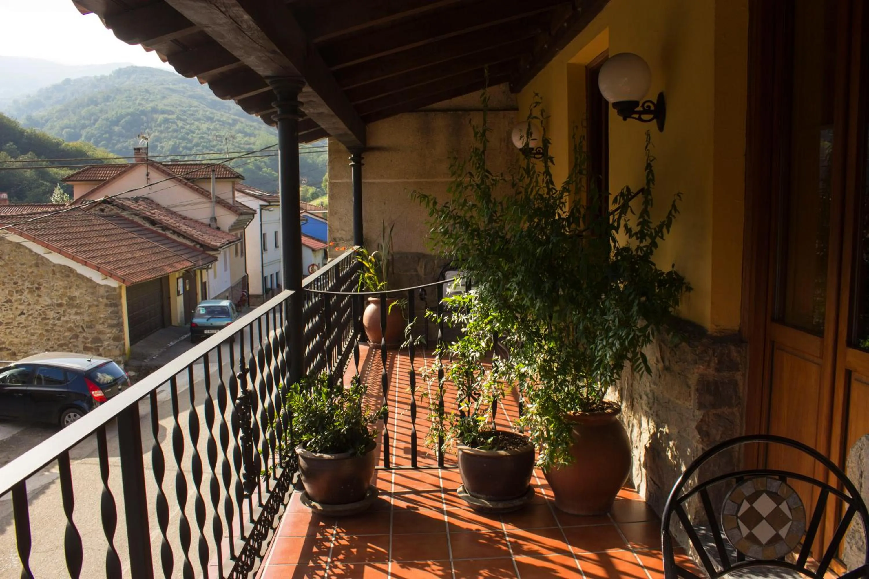Balcony/Terrace in Hotel Doña Gaudiosa