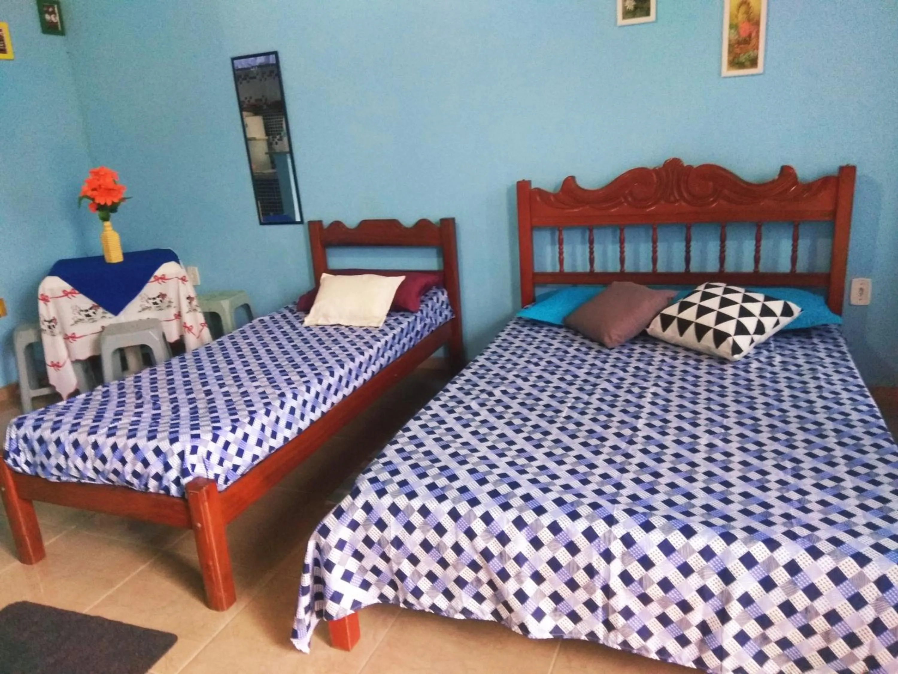 Bed in Vila da Drika