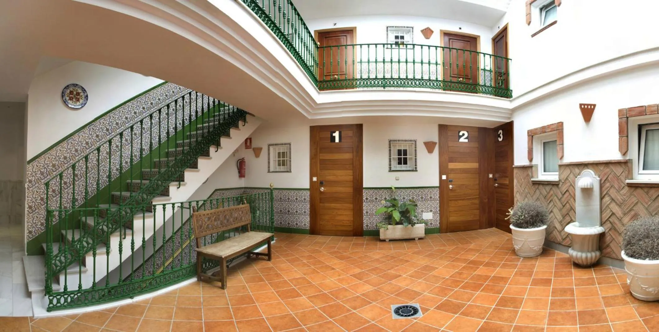 Patio in Playa Miguel Beach Club