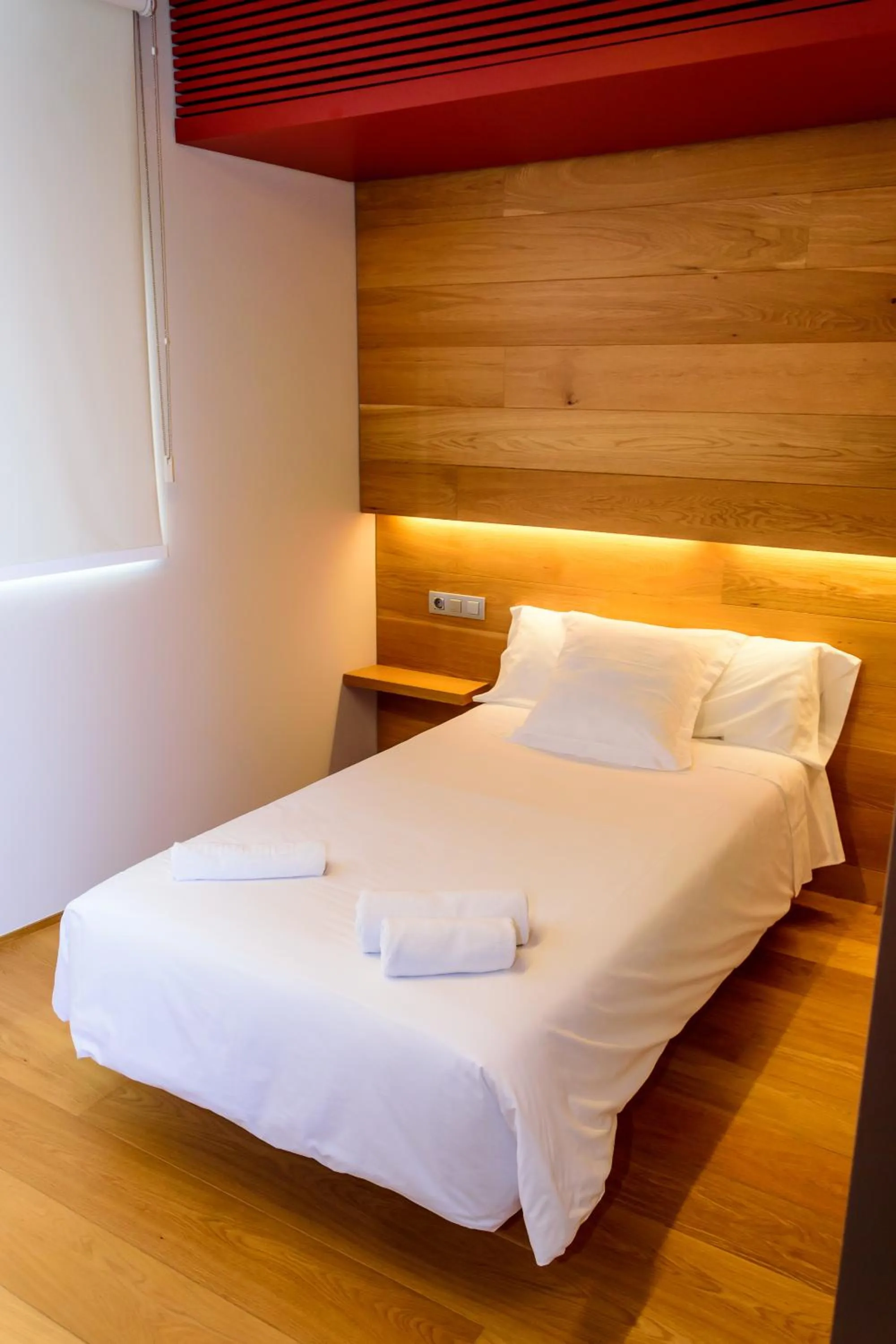 Bed in Hotel Estació