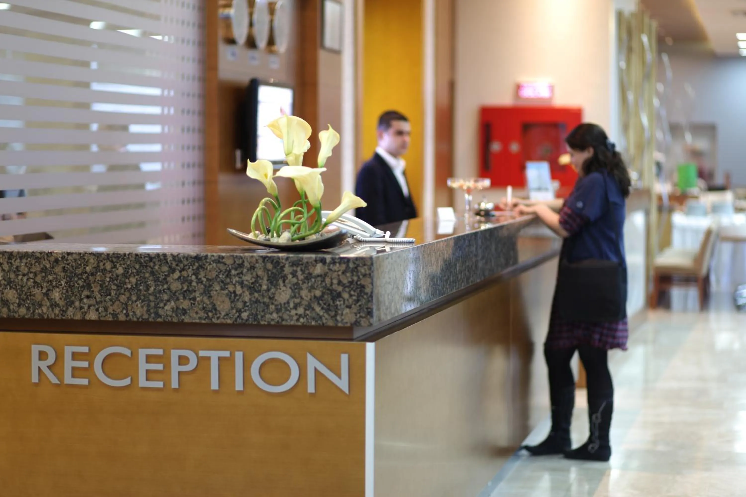 Lobby or reception in Orucoglu Oreko Hotel