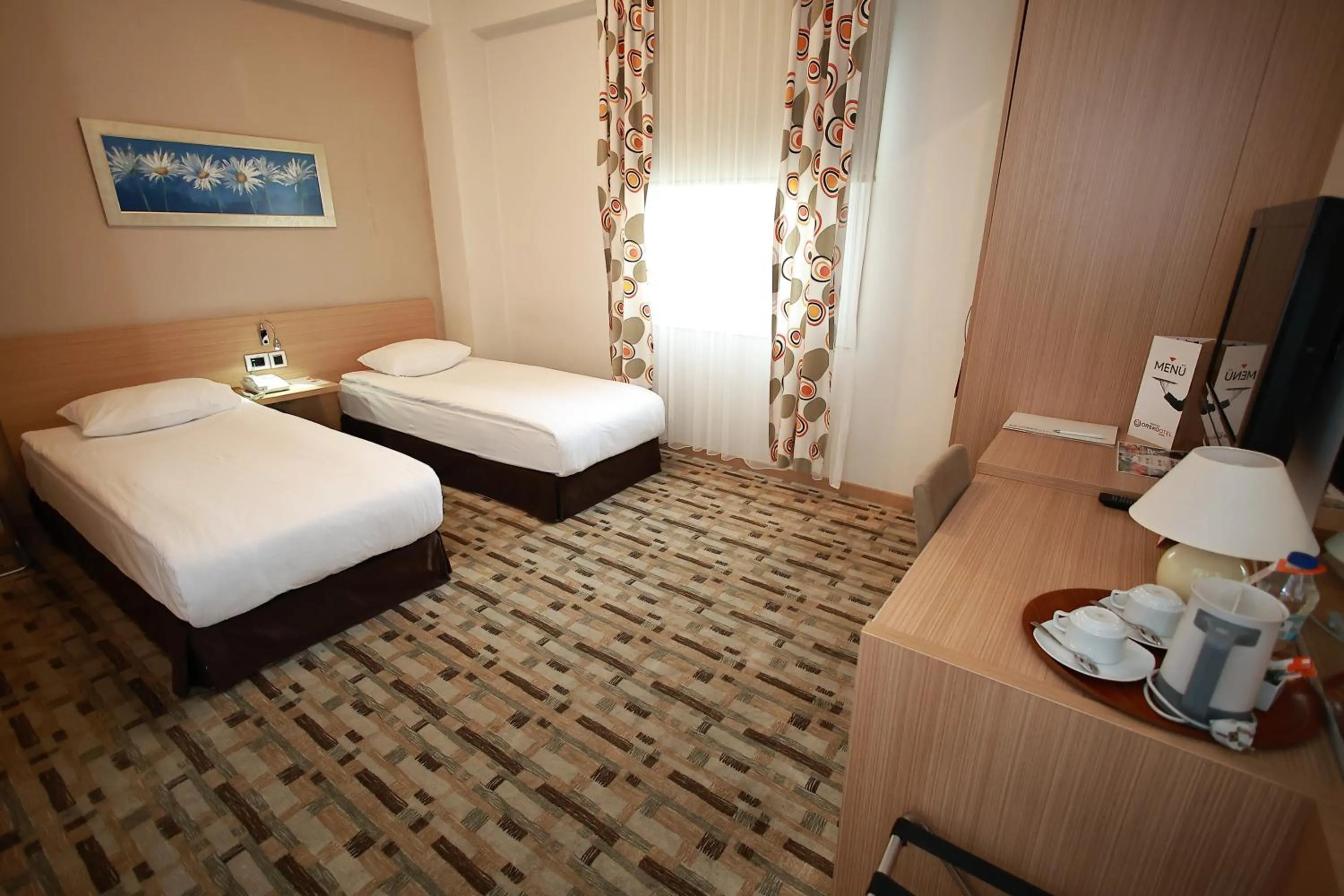 Photo of the whole room, Bed in Orucoglu Oreko Hotel