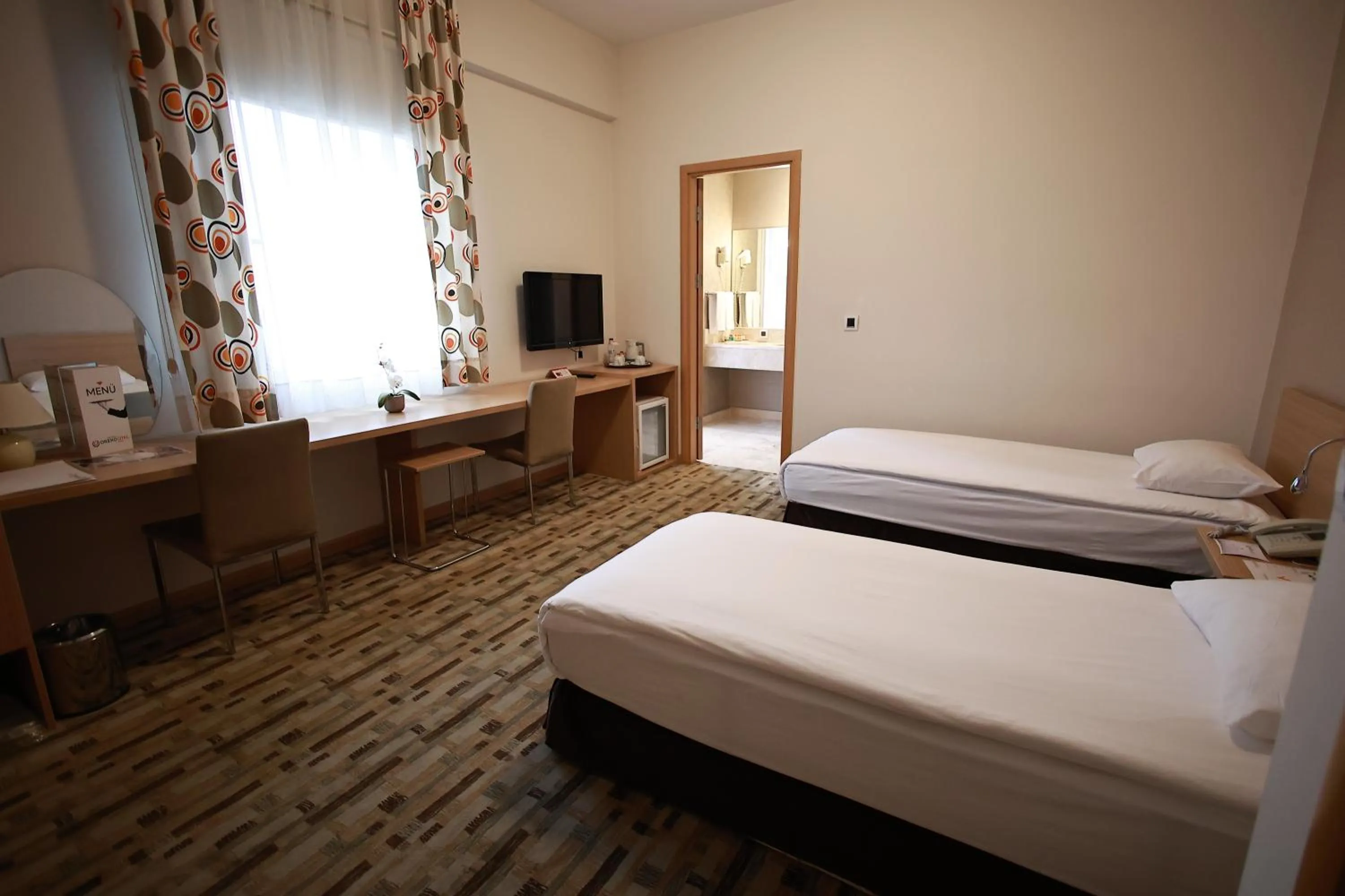 Bed in Orucoglu Oreko Hotel