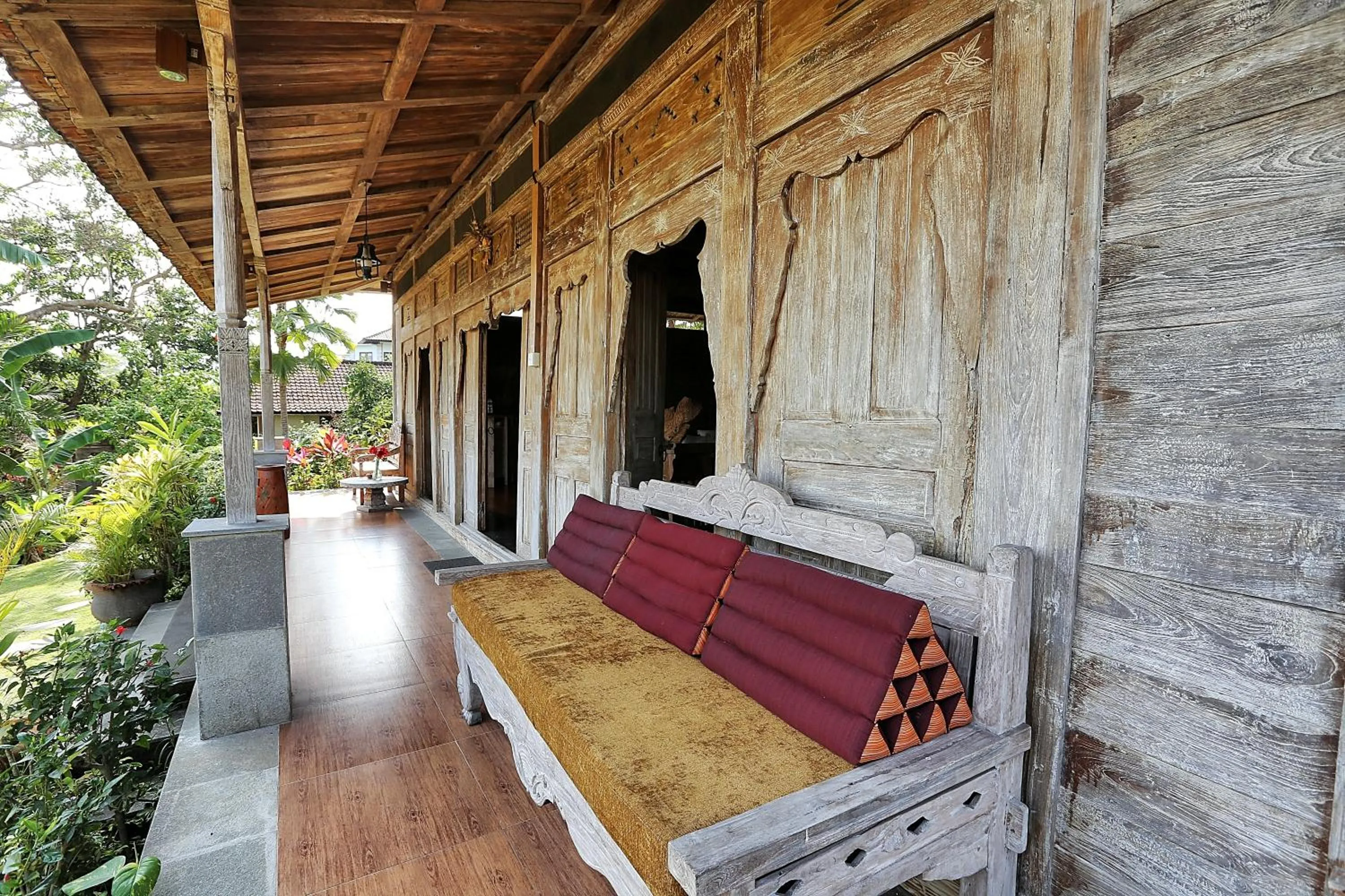 Balcony/Terrace in The Sanyas Retreat