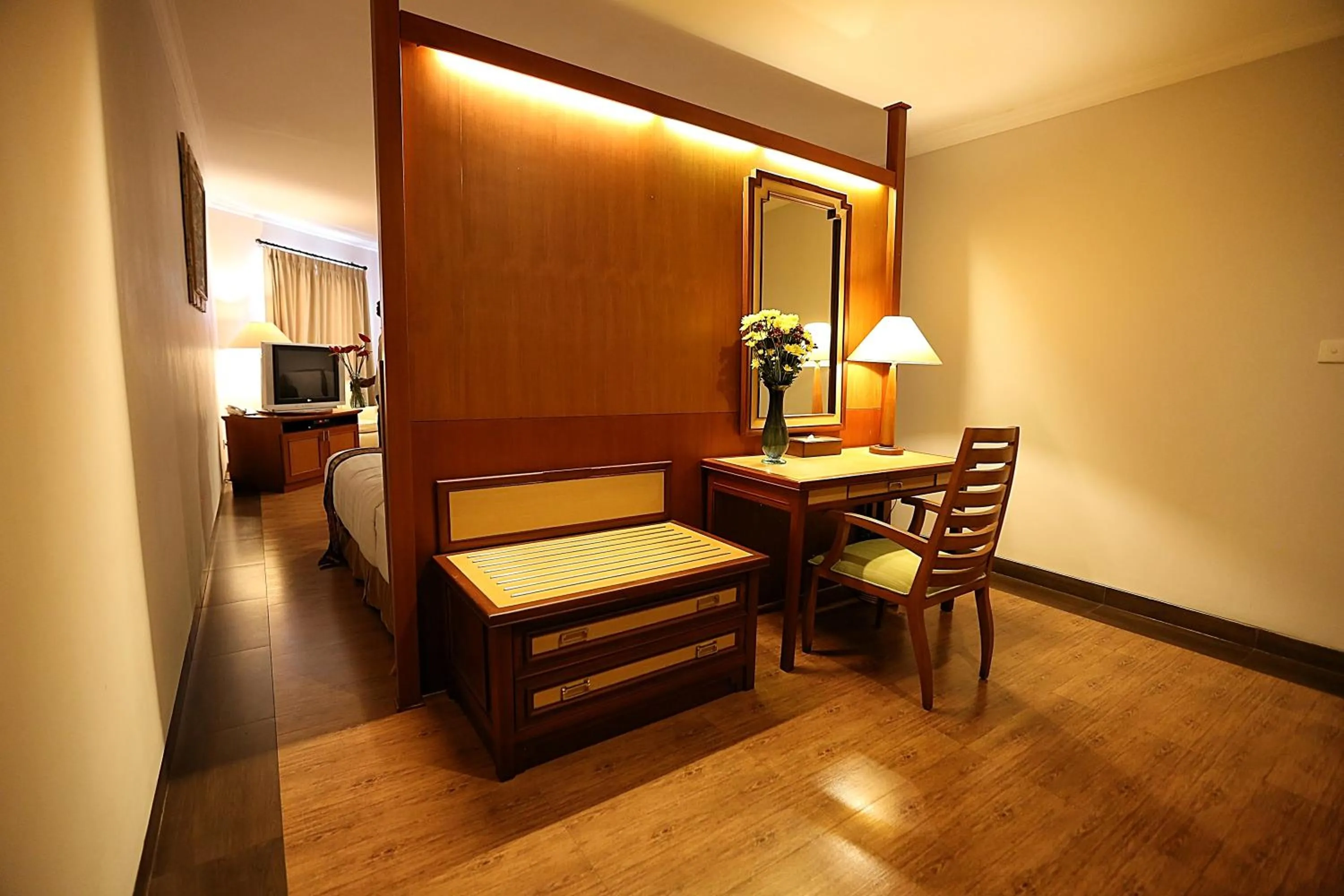 Decorative detail in The Sanyas Retreat