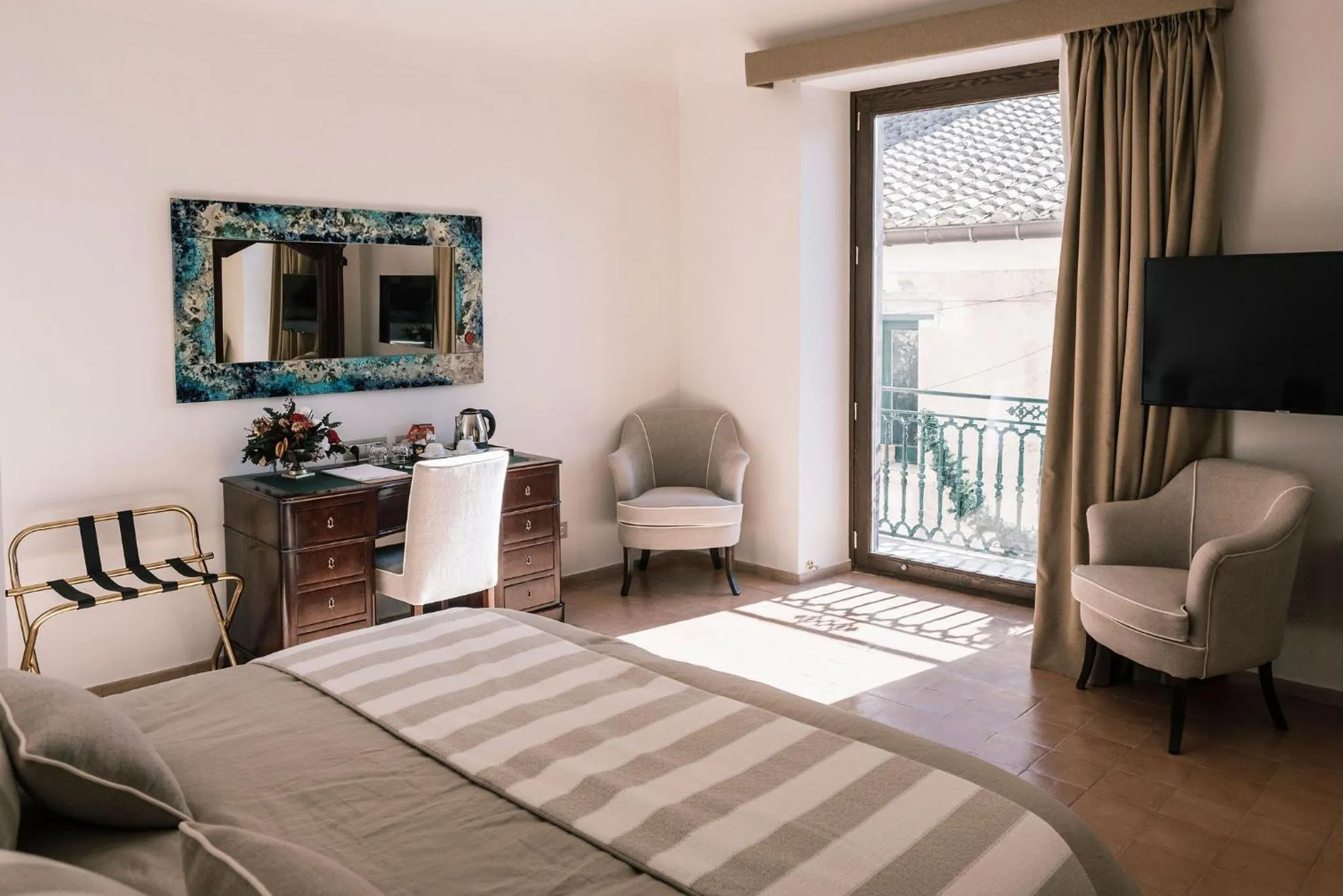Bed in Giardini Calce - Luxury Rooms