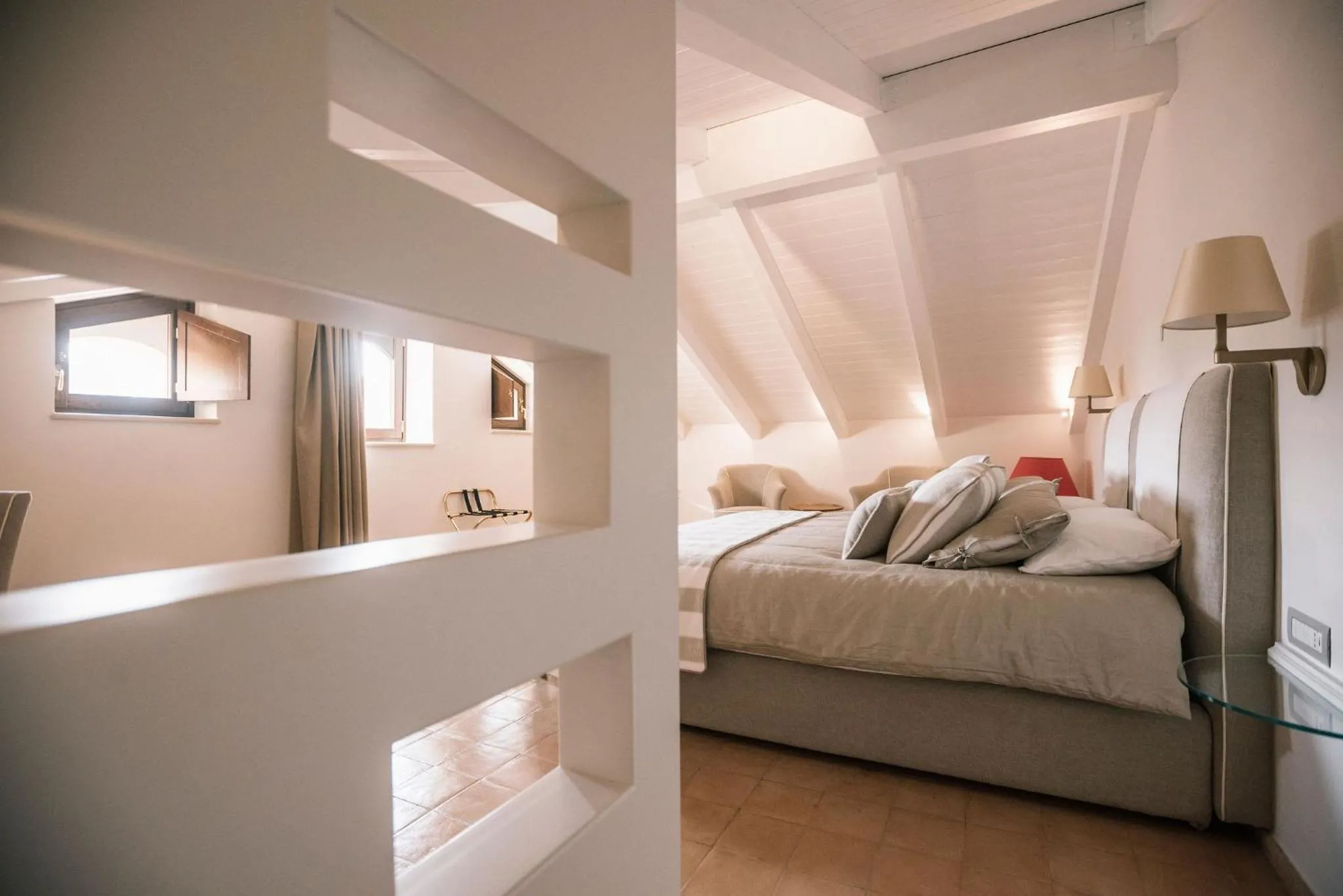 Bed in Giardini Calce - Luxury Rooms