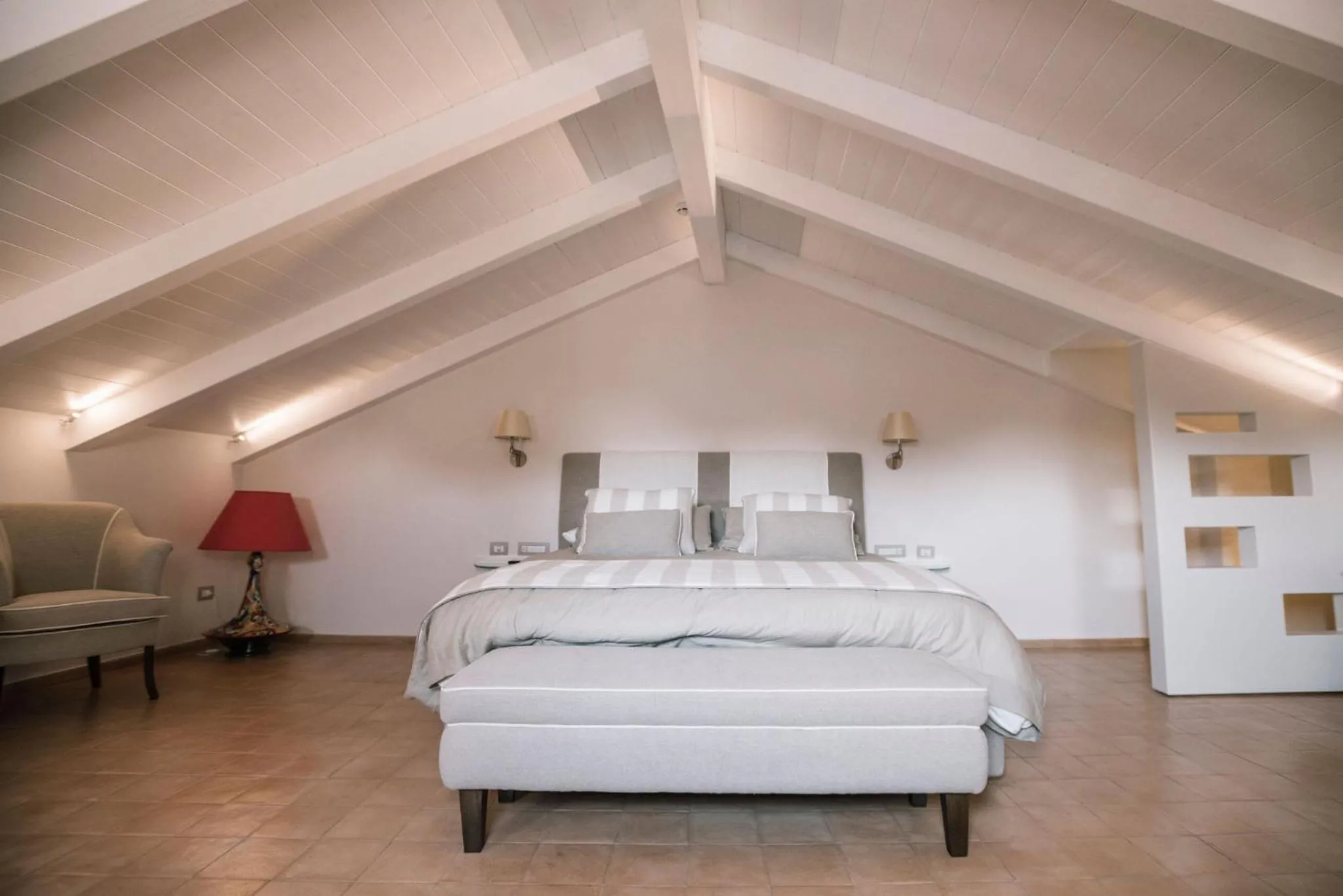 Bed in Giardini Calce - Luxury Rooms