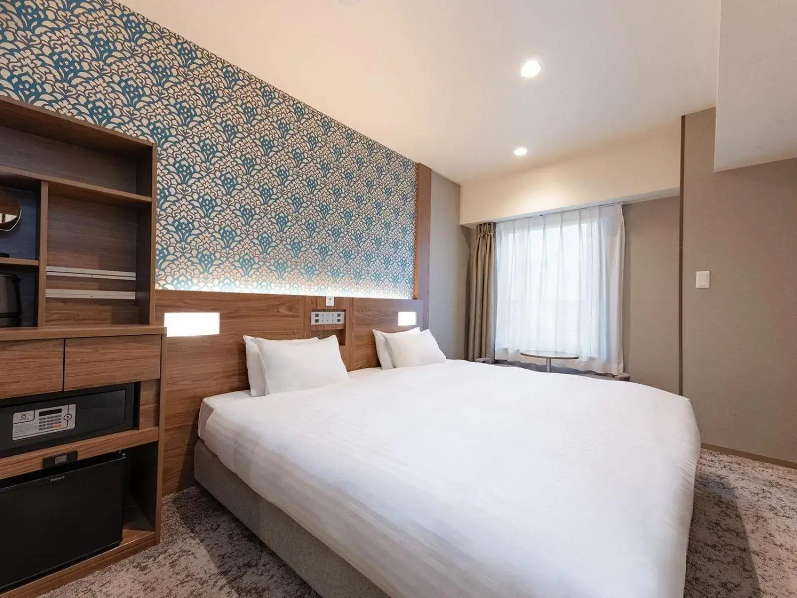 Bed in The OneFive Osaka Namba Kuromon Bed in The OneFive Osaka Namba Kuromon