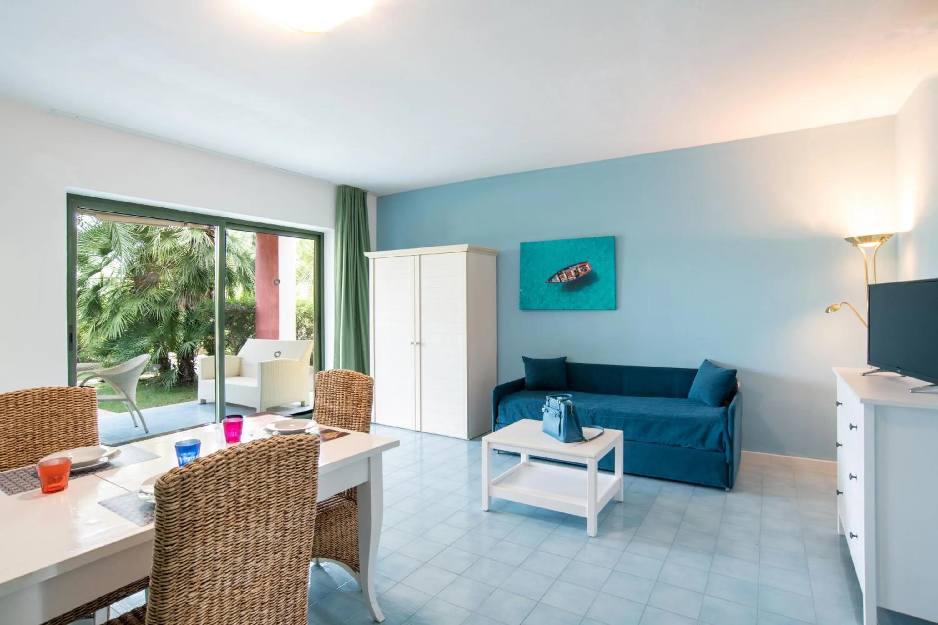 Living room in I Turchesi Club Village