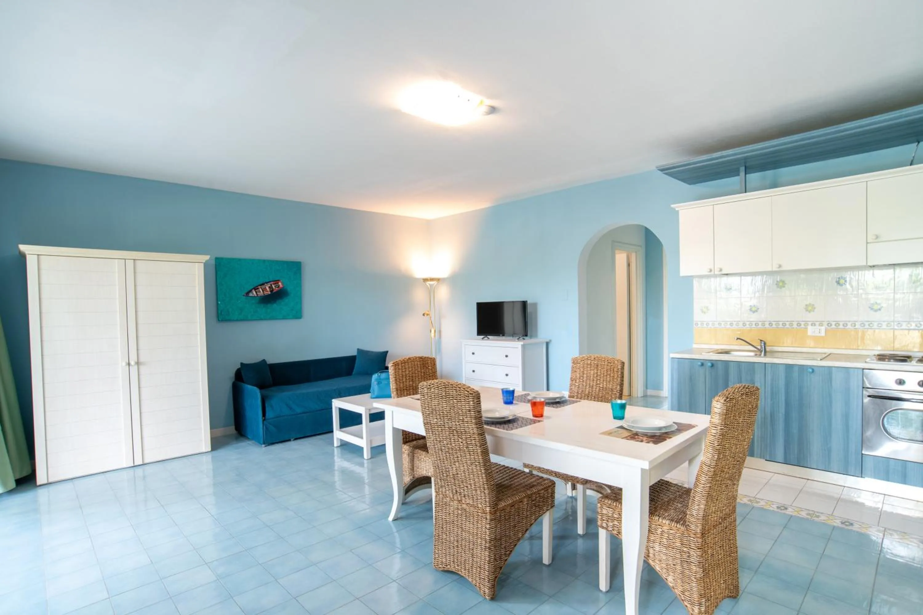 Living room in I Turchesi Club Village