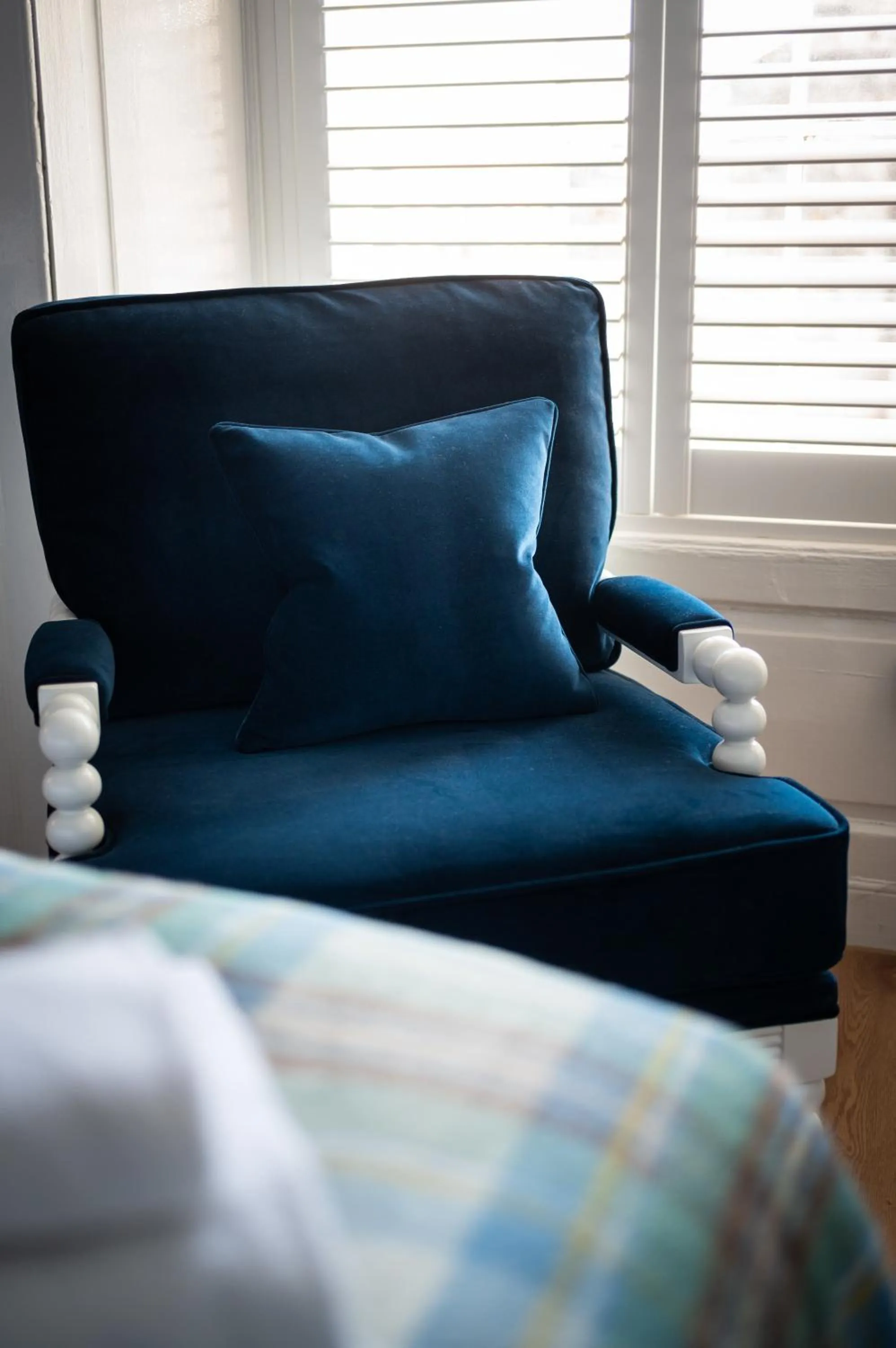 Decorative detail, Bed in No. 53 Frederick Street