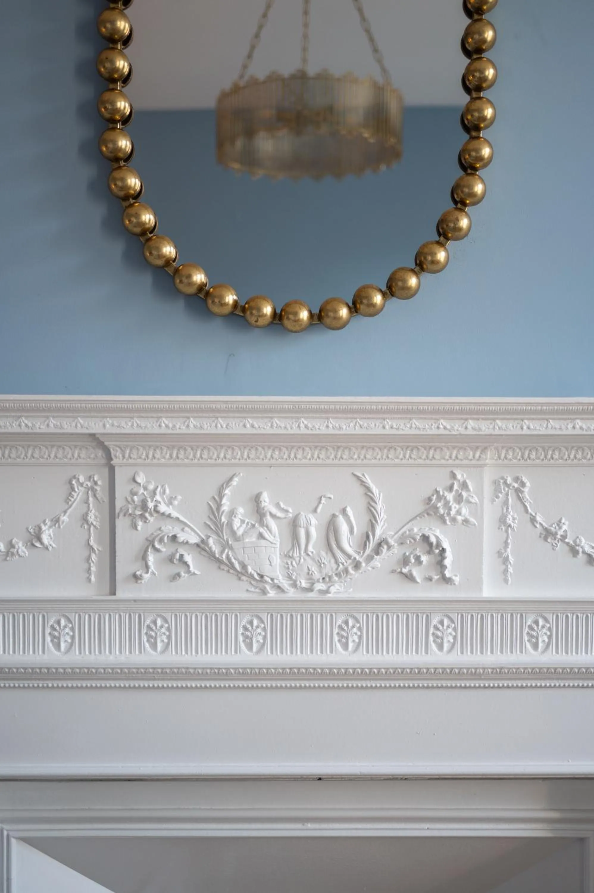 Decorative detail in No. 53 Frederick Street