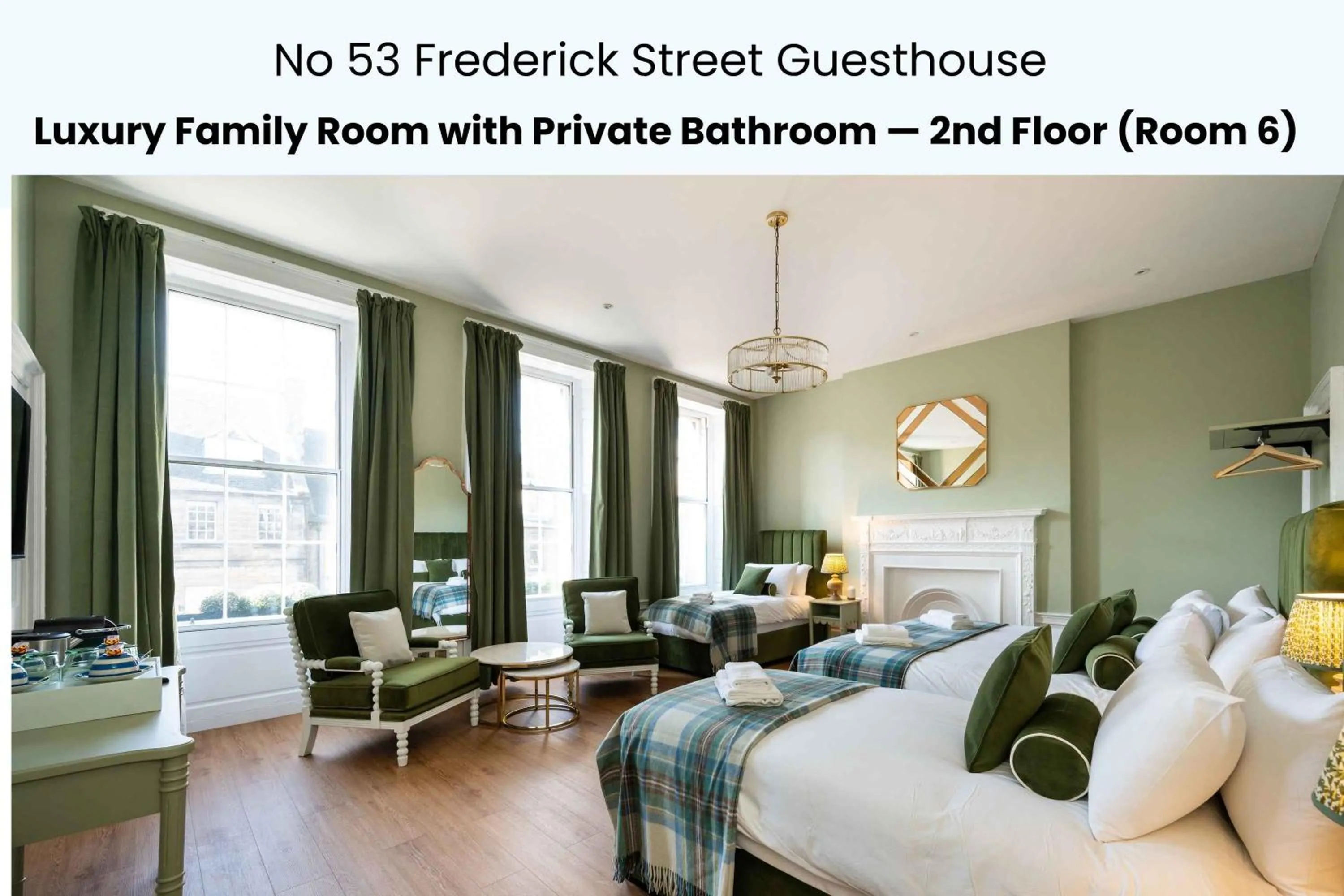 Bed in No. 53 Frederick Street