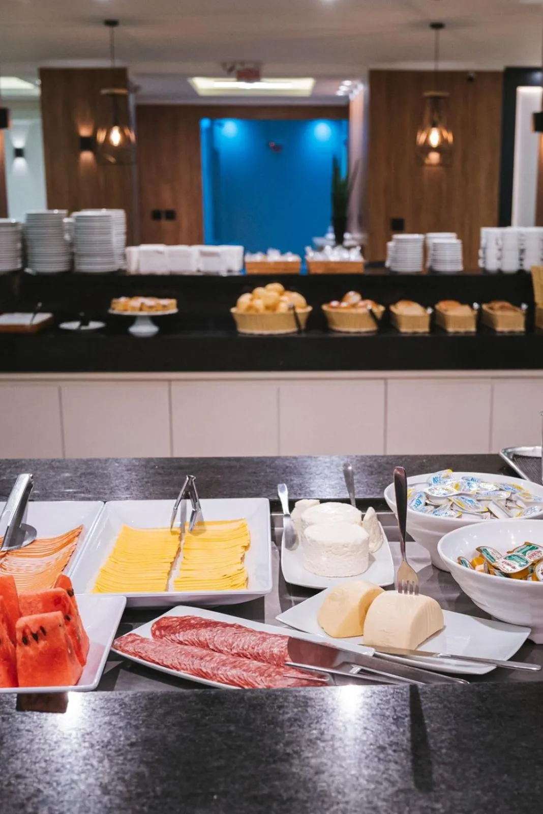 Breakfast in Hotel Le Canard Lages