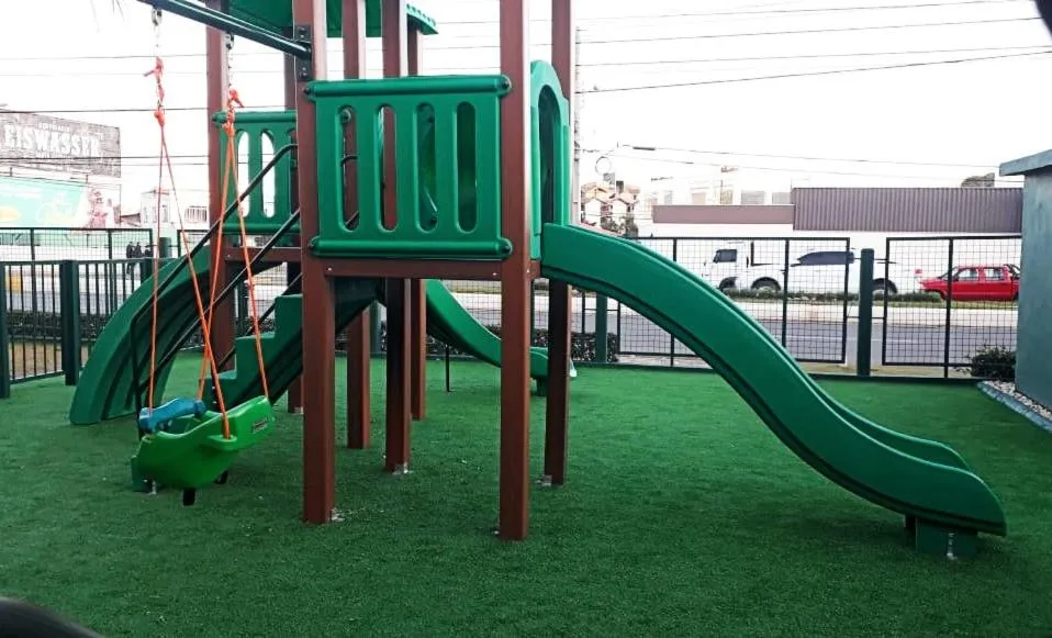 Children play ground in Hotel Le Canard Lages