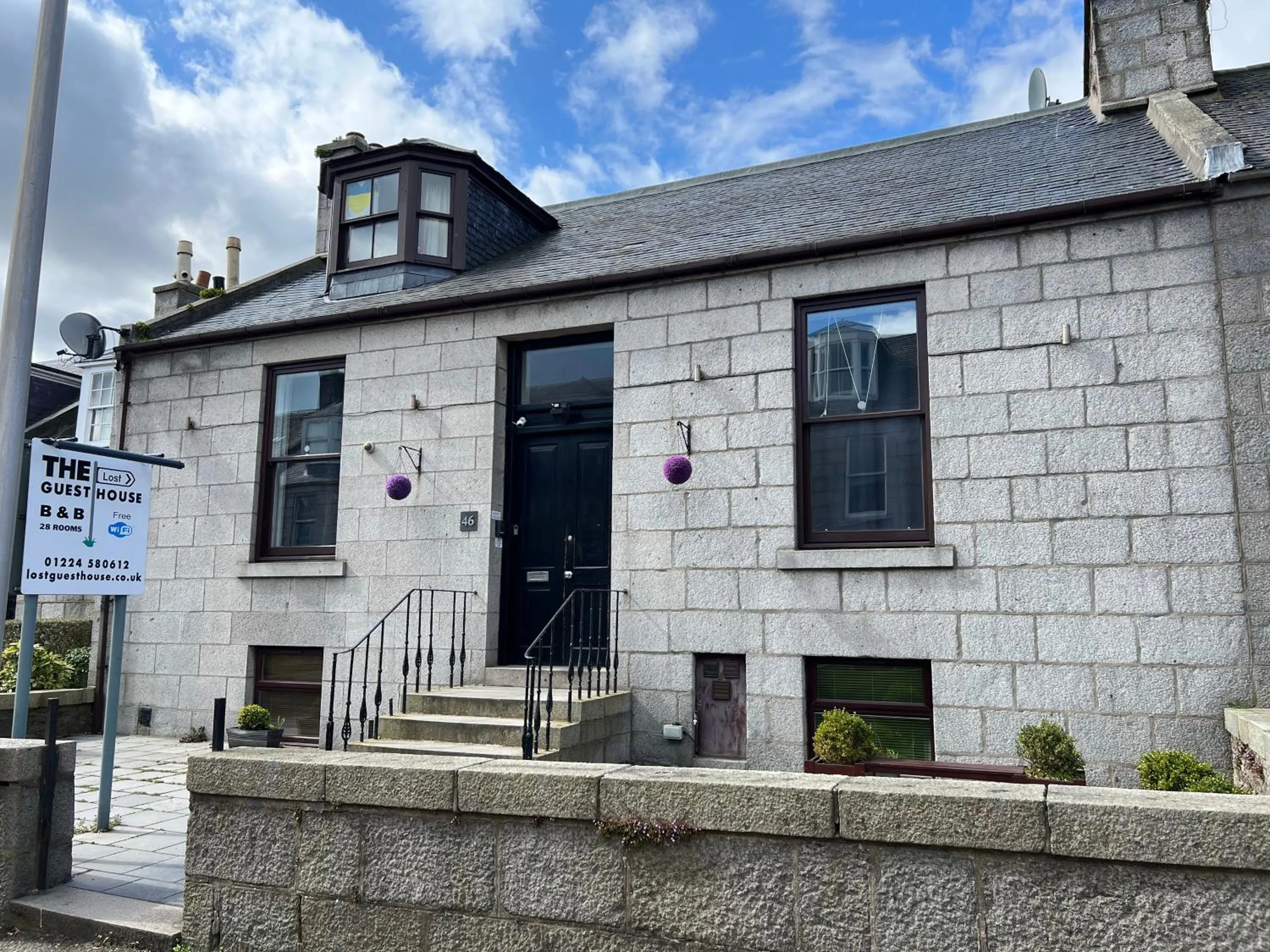 Property building in Lost Guest House Aberdeen