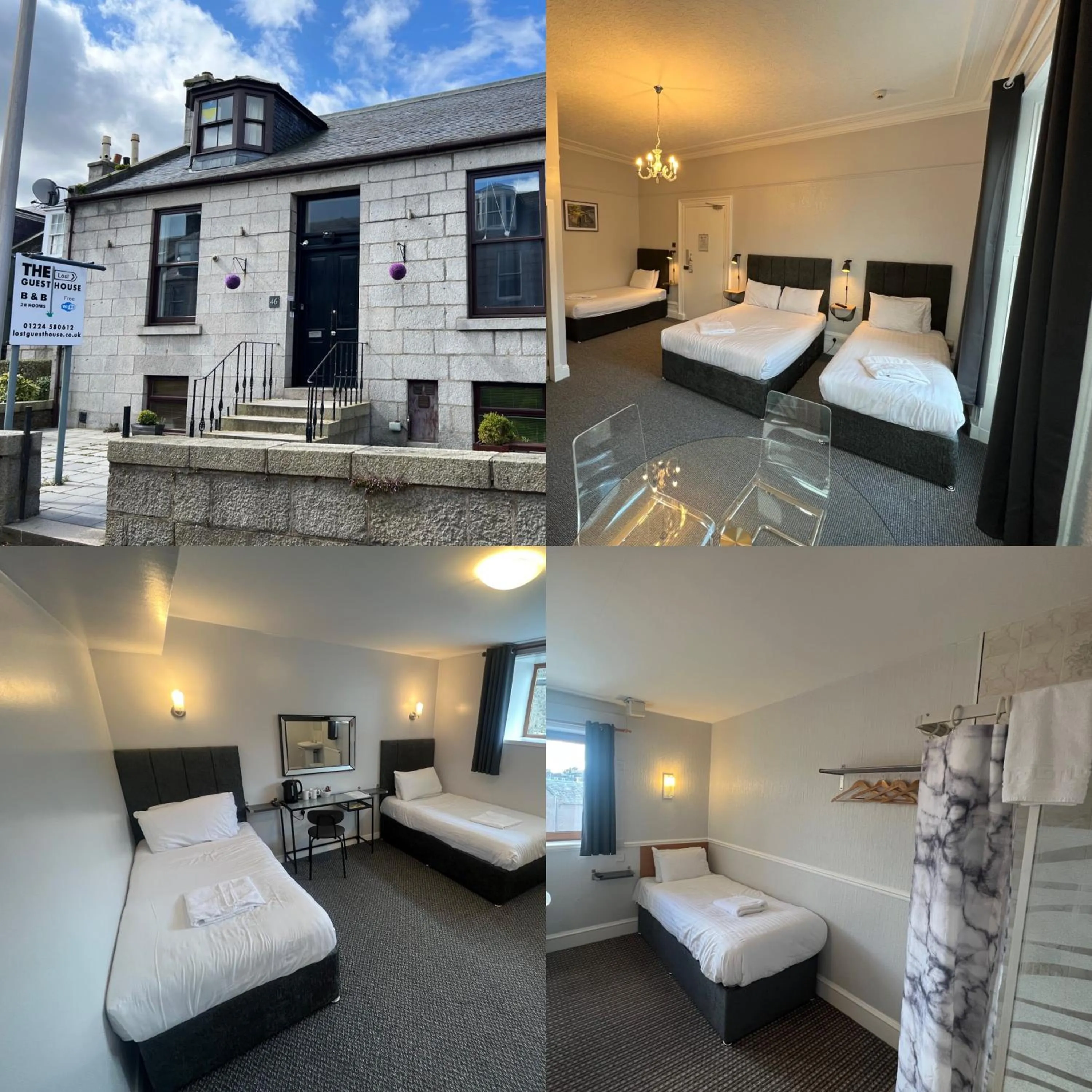 Property building, Bed in Lost Guest House Aberdeen