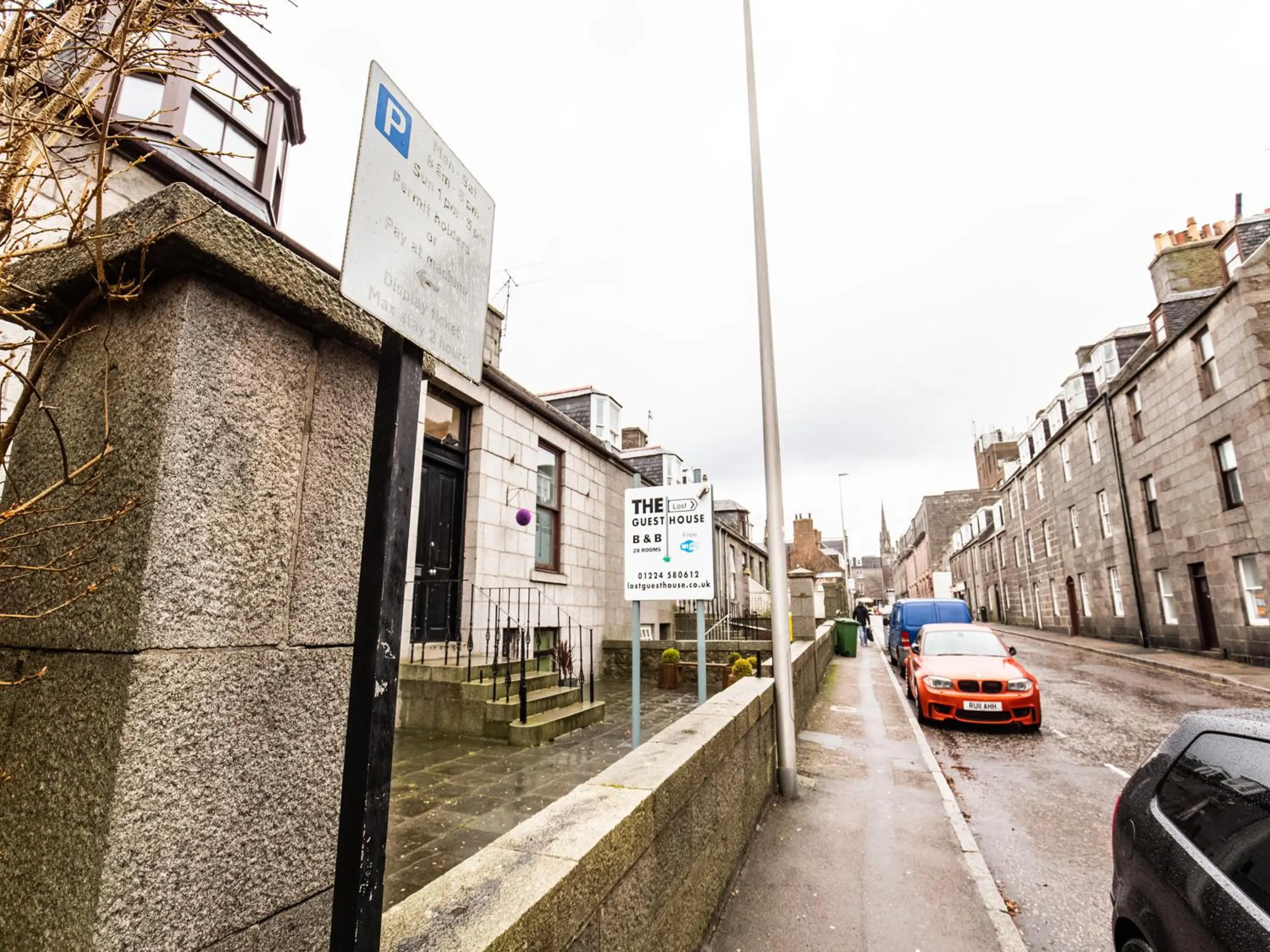 Neighbourhood in Lost Guest House Aberdeen